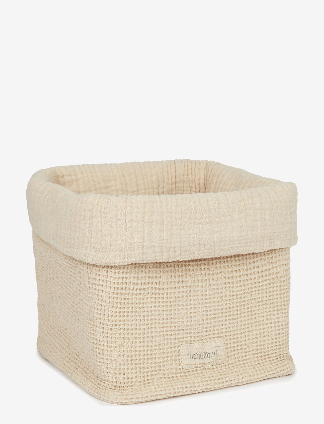 NOBODINOZ - WABI SABI BASKET 20X18 - storage baskets - ginger - 2