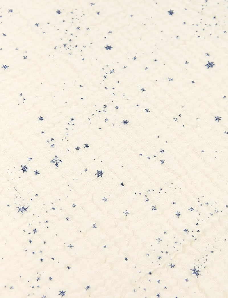 NOBODINOZ - Kid duvet cover set in washed double muslin Wabi-Sabi - bettwäsche-set - blue milky way - 4