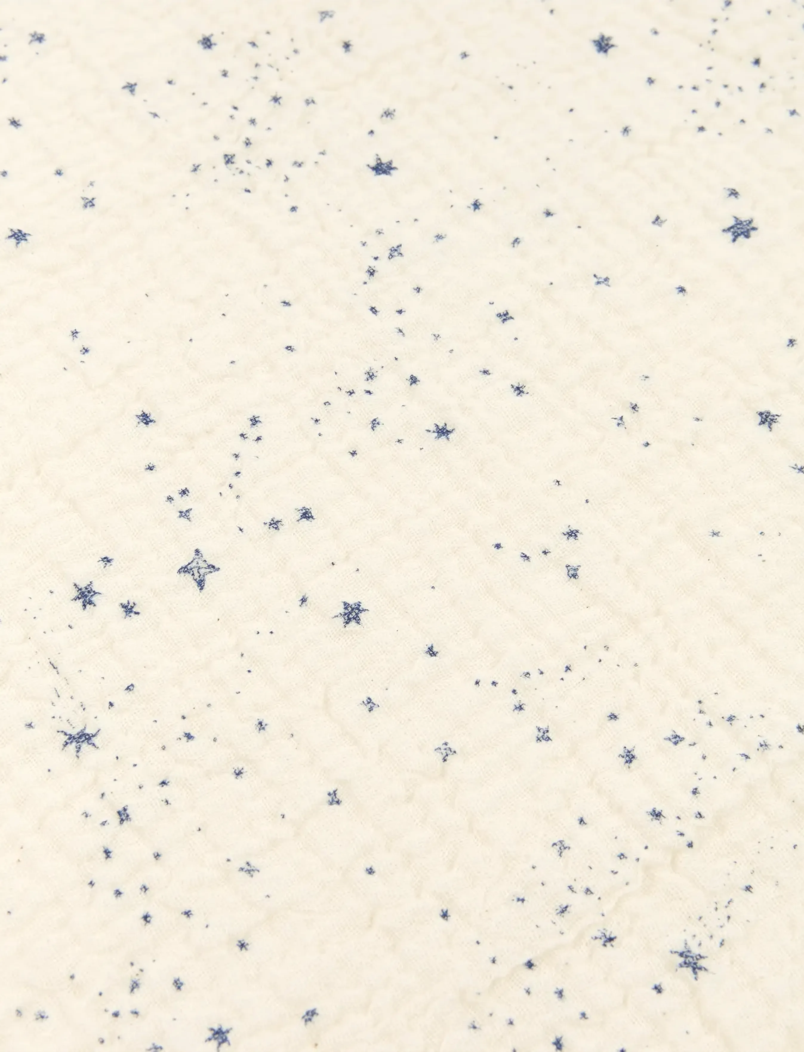NOBODINOZ - Kid duvet cover set in washed double muslin Wabi-Sabi - parures de lit - blue milky way - 4