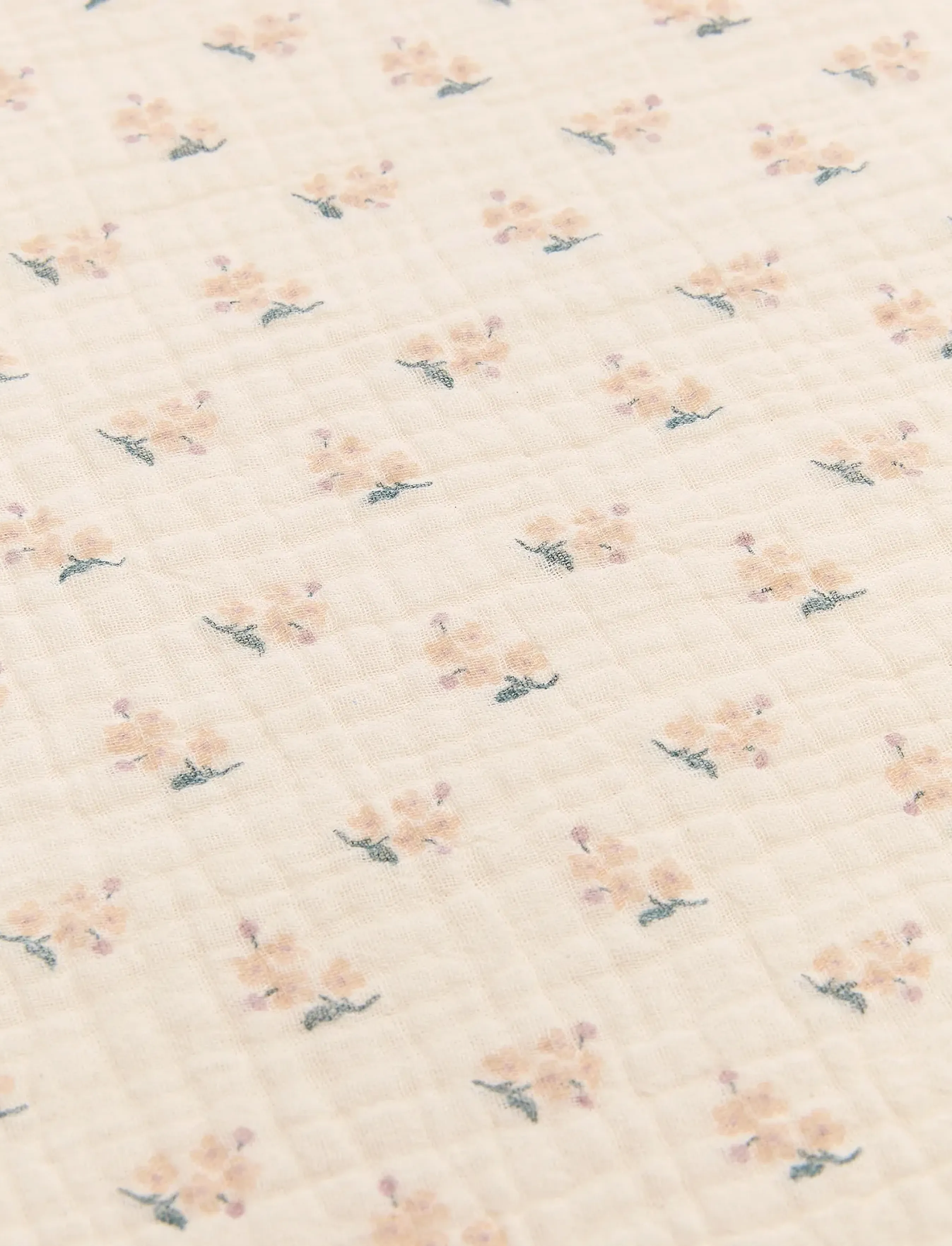 NOBODINOZ - Kid duvet cover set in washed double muslin Wabi-Sabi - sengesæt - darling - 1