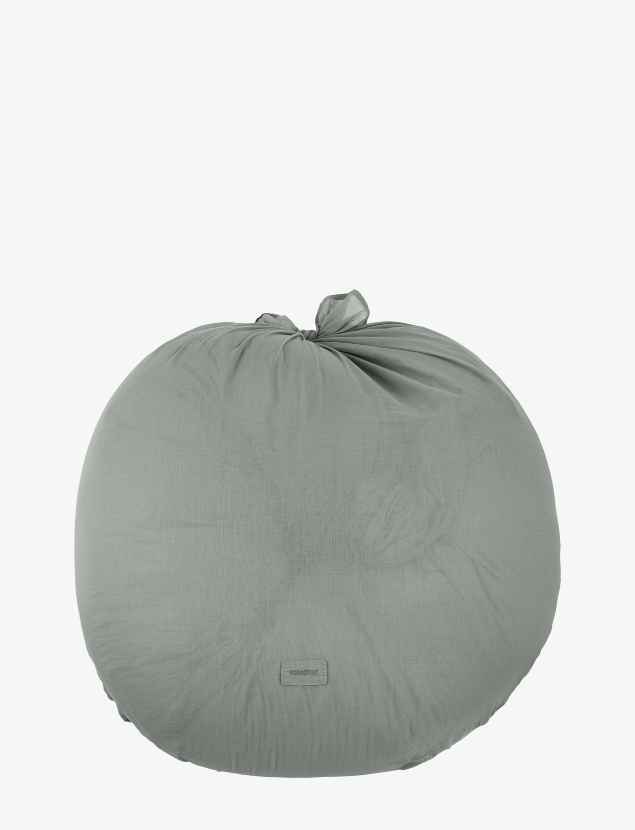 NOBODINOZ - Maternity pillow in washed double muslin Wabi-Sabi - ammepuder - azure - 3