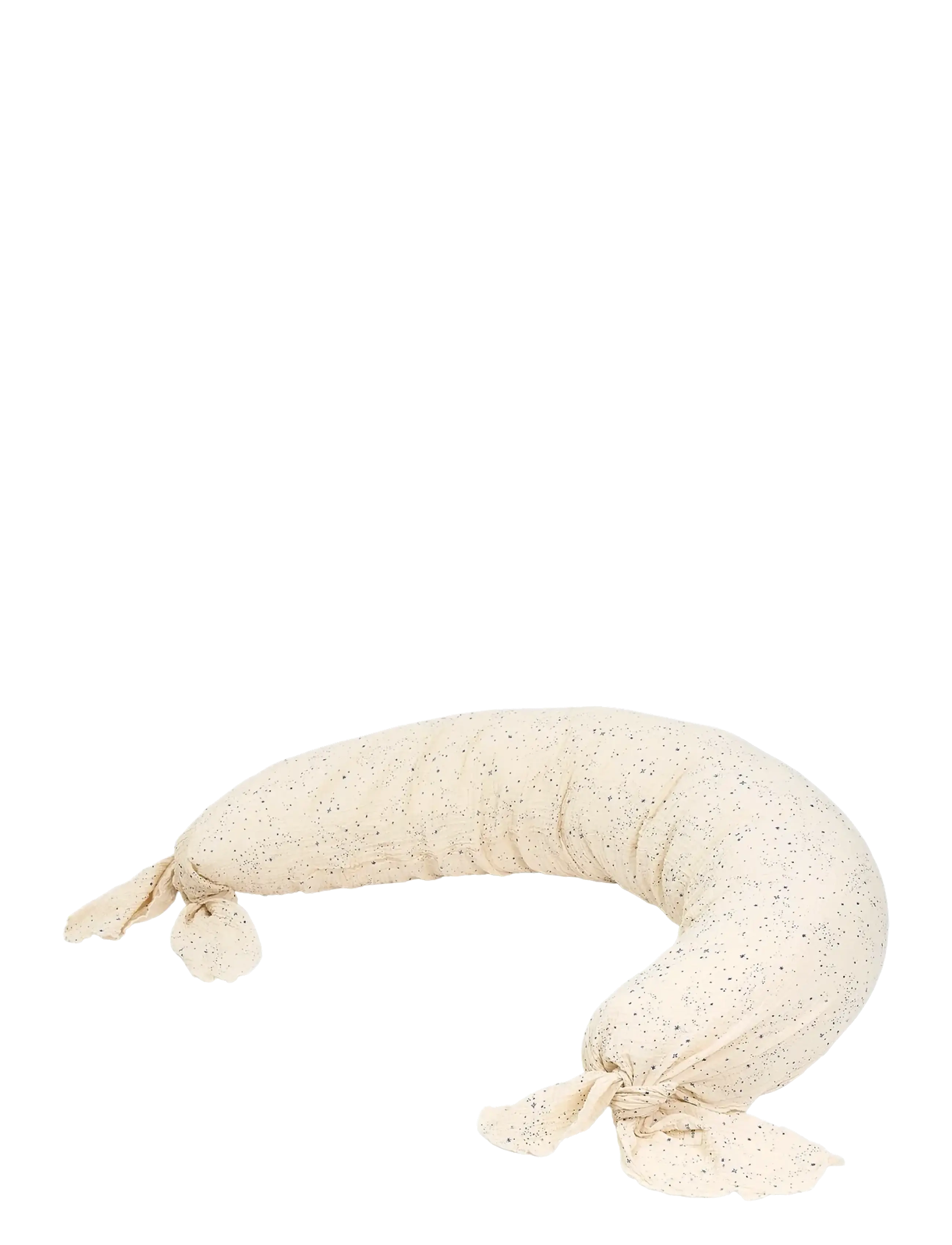 NOBODINOZ Maternity Pillow In Washed Double Muslin Wabi-Sabi, One Size, Breastfeeding Products, Creme - Nursing Pillows, Kinder