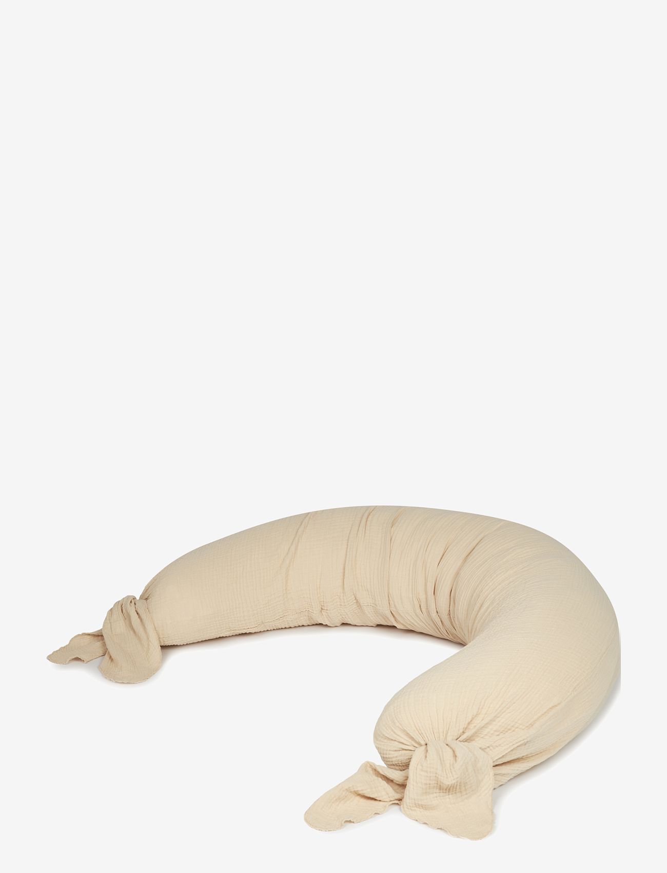 NOBODINOZ - Maternity pillow in washed double muslin Wabi-Sabi - amningskuddar - ginger - 1