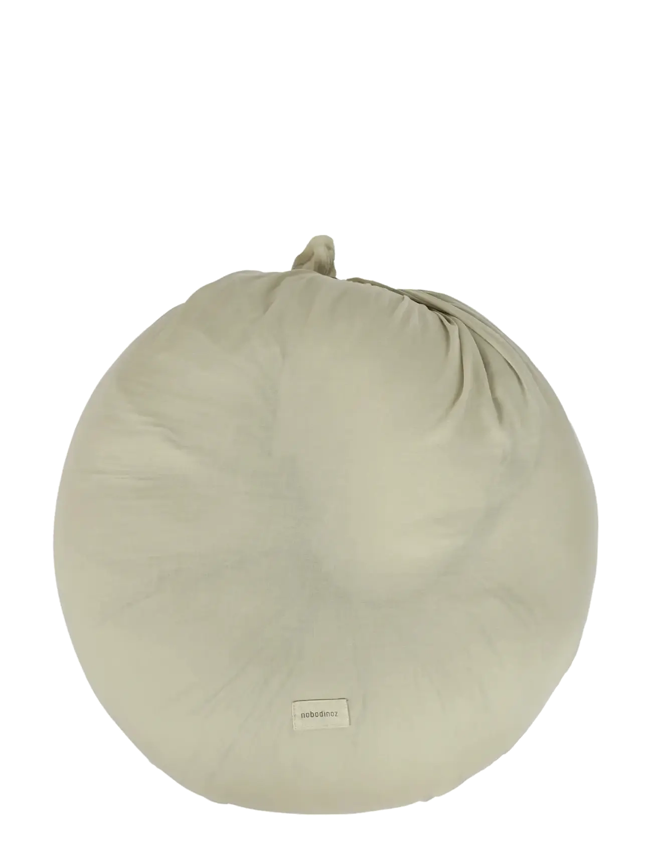 NOBODINOZ - Maternity pillow in washed double muslin Wabi-Sabi - ammepuder - green matcha - 1
