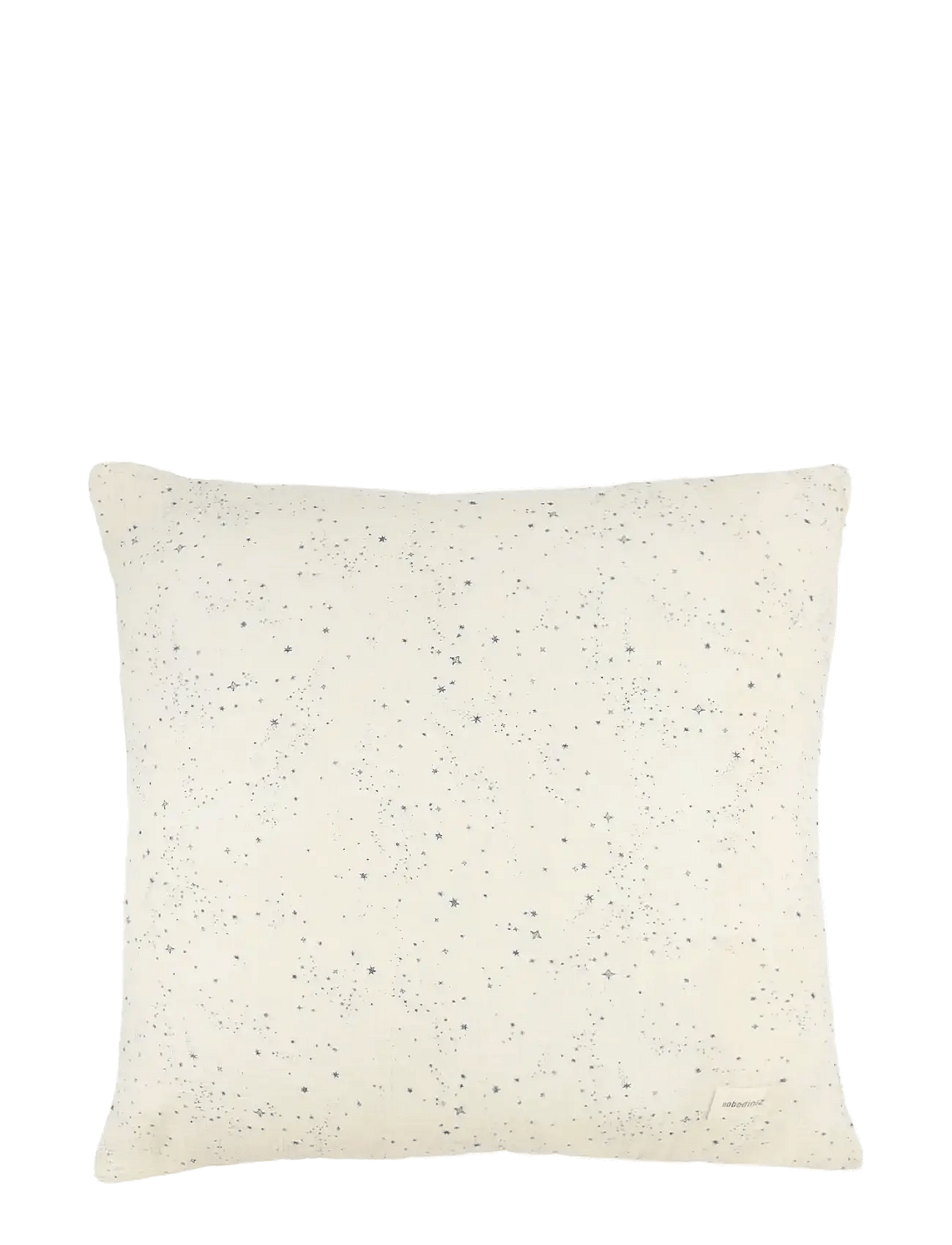 Pillow case in washed double muslin 60 x 60 cm Wabi-Sabi - BLUE MILKY WAY