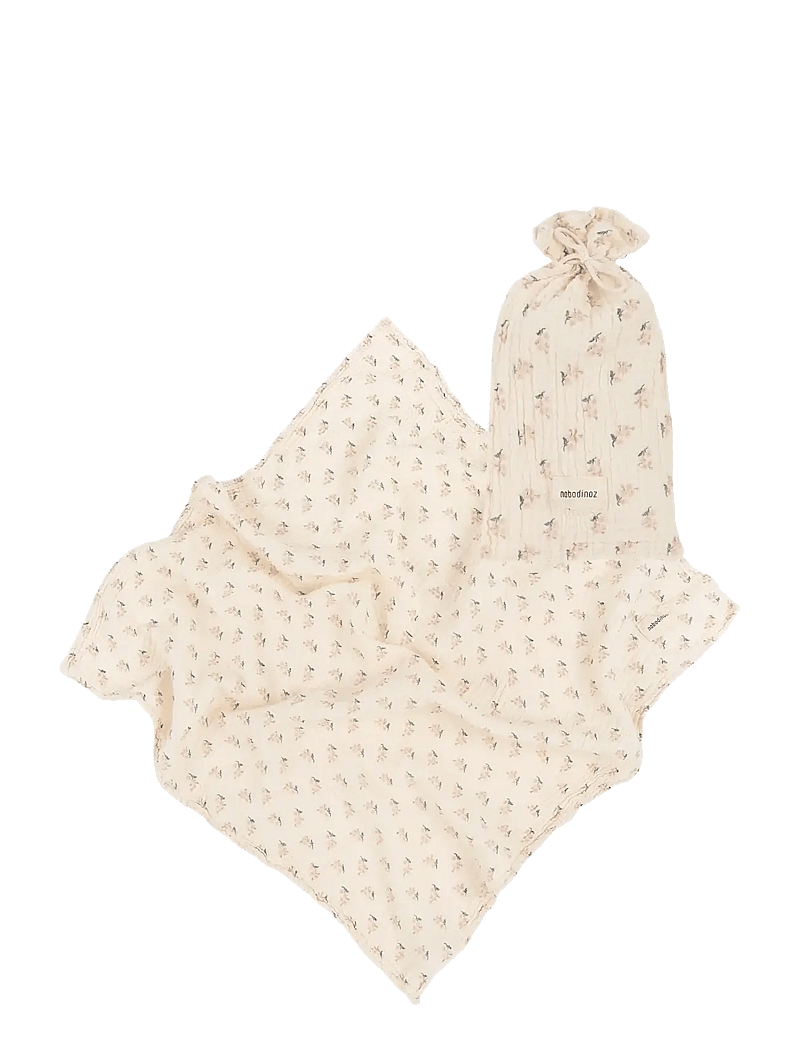 NOBODINOZ - Swaddle in washed double muslin Wabi-Sabi - musselinklude - darling - 0