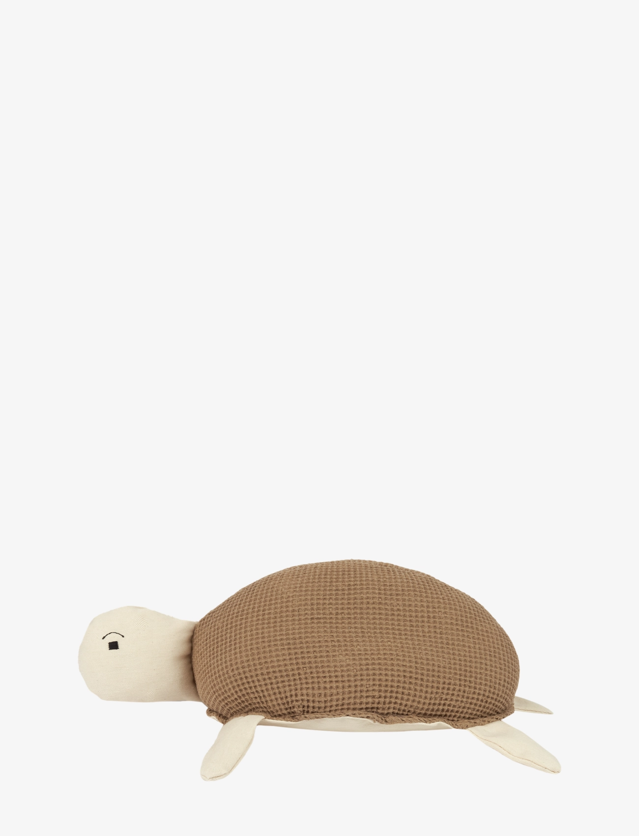NOBODINOZ Wabi Sabi Turtle Cushion 30X20X10, Pudder, Beige, Str: ONE SIZE