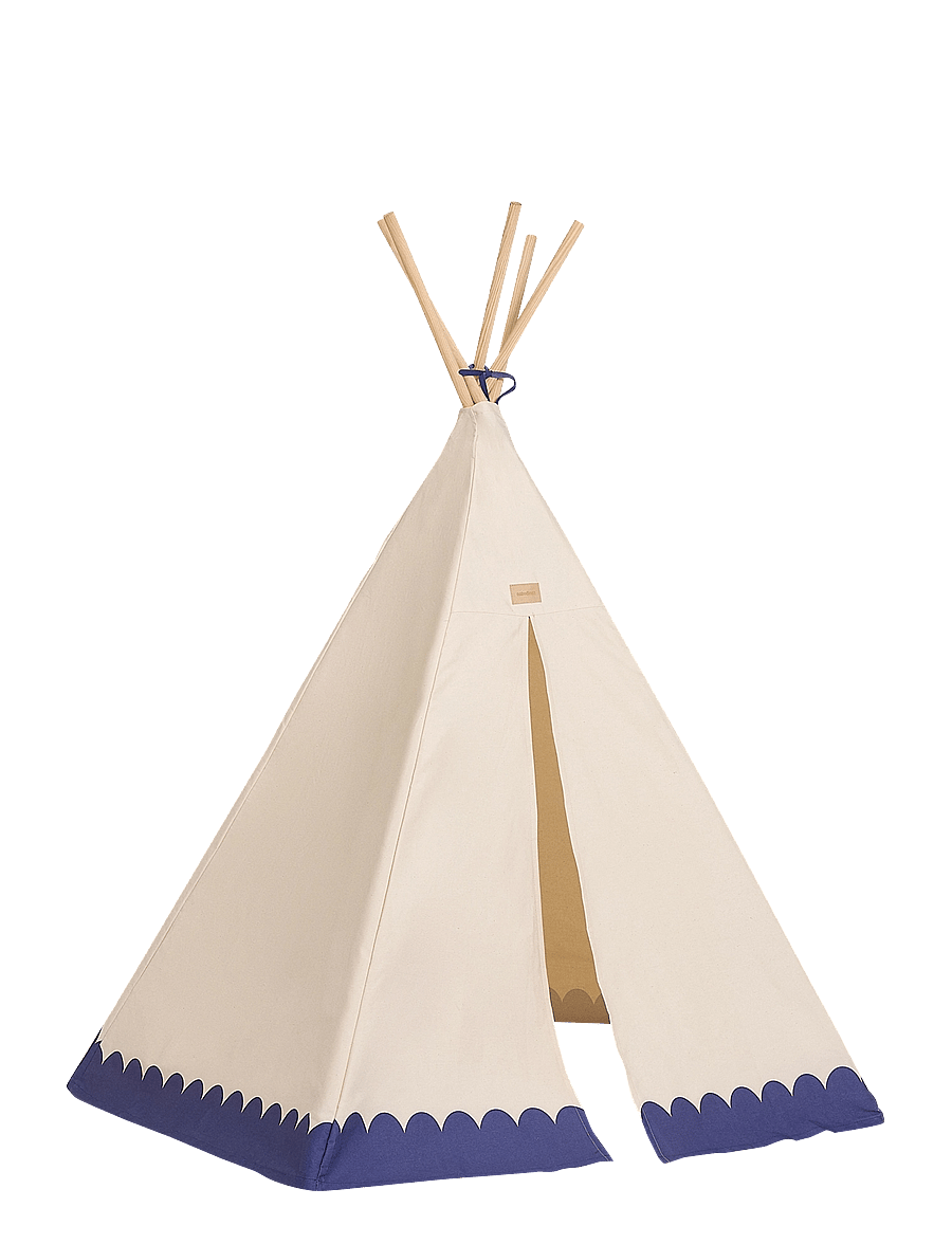 NOBODINOZ - VIBES TEEPEE ARIZONA 120X150 - spielzelte und -tunnel - blue - 0