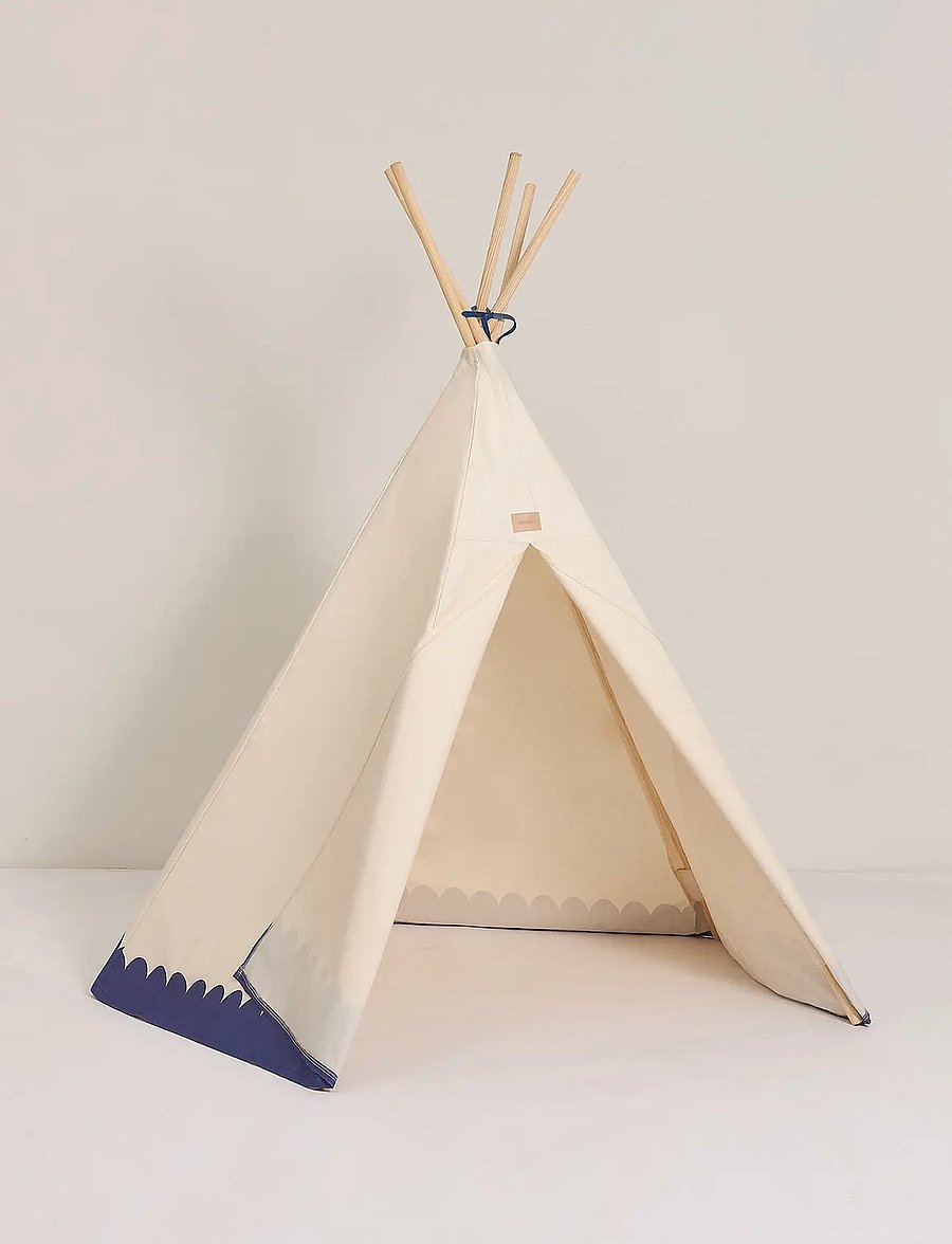 NOBODINOZ - VIBES TEEPEE ARIZONA 120X150 - spielzelte und -tunnel - blue - 1