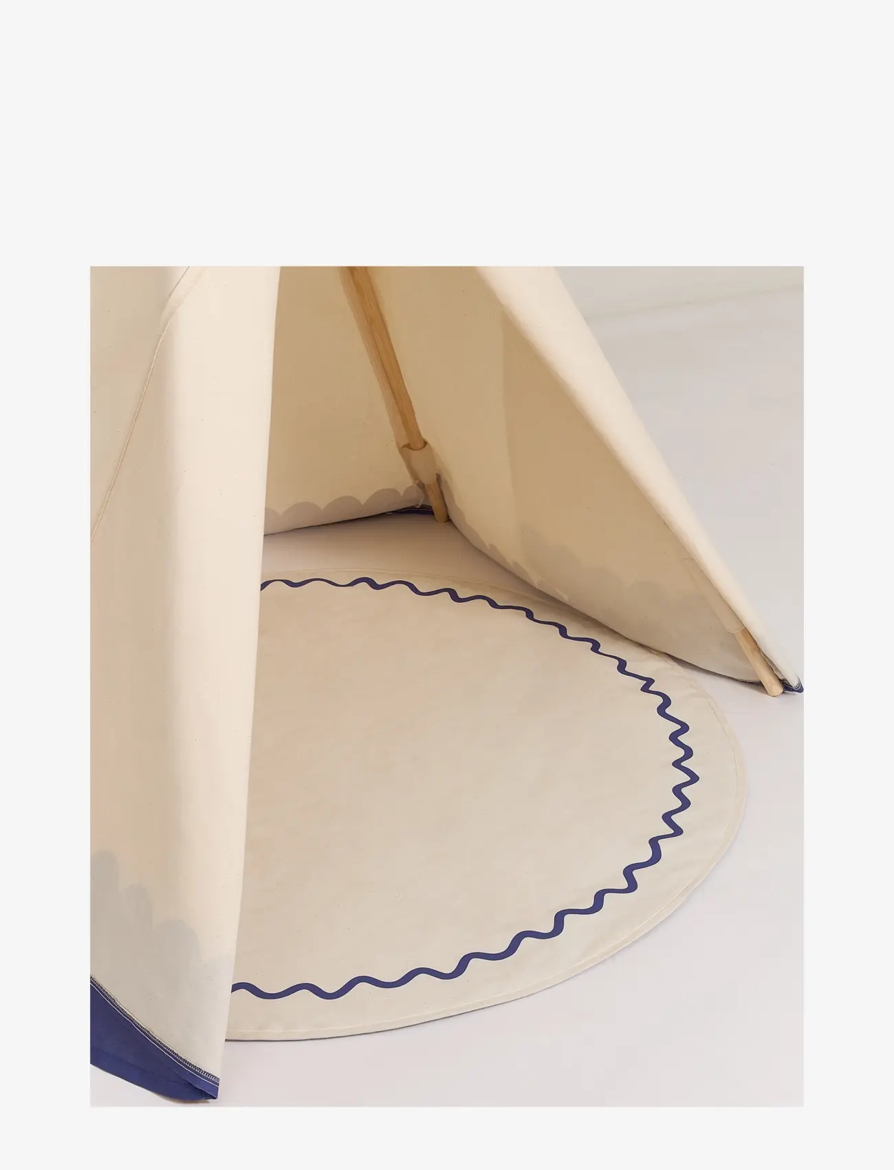 NOBODINOZ - VIBES TEEPEE ARIZONA 120X150 - legetelte & -tunneler - blue - 3
