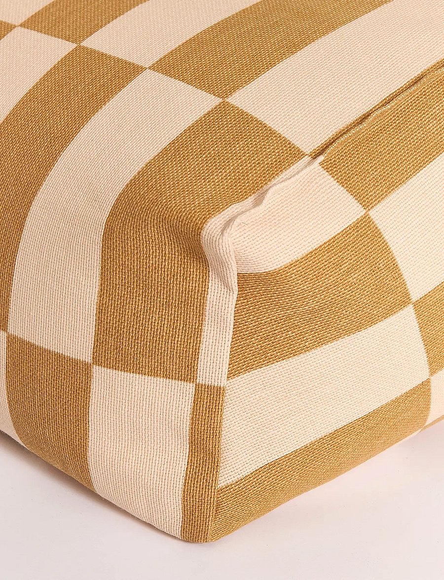 NOBODINOZ - Armchair beanbag - kid size - Vibes - stühle - mustard and sand tiles - 2