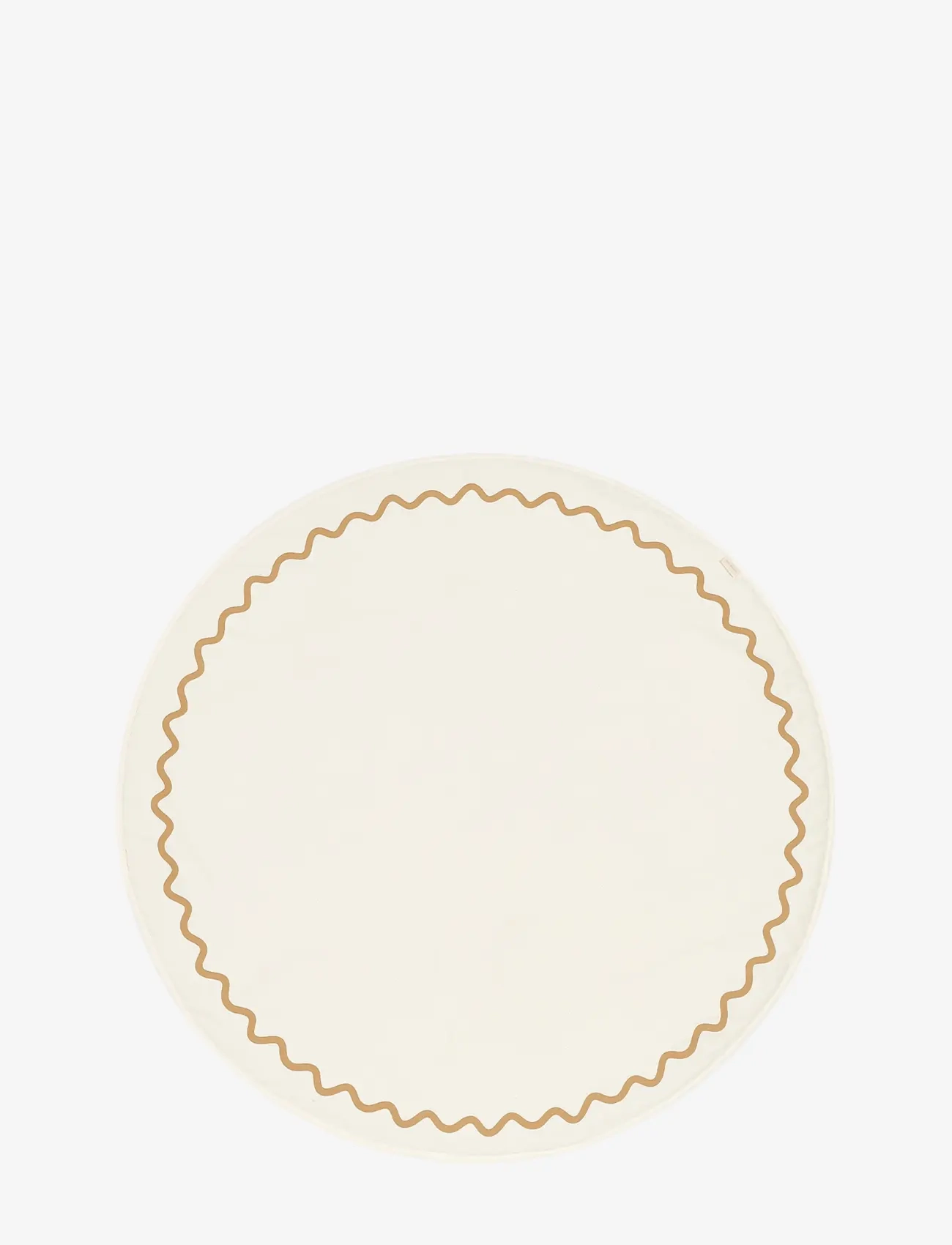 NOBODINOZ Vibes Play Mat 105X105, Ø 105 cm, Baby Sleep, Creme - Mats, Kinder