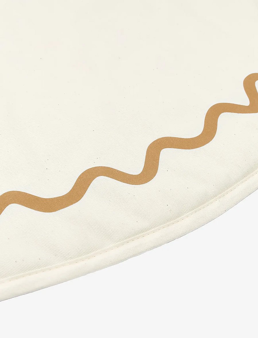 NOBODINOZ - VIBES PLAY MAT 105X105 - mängukaared ja mängumatid - ochre - 2