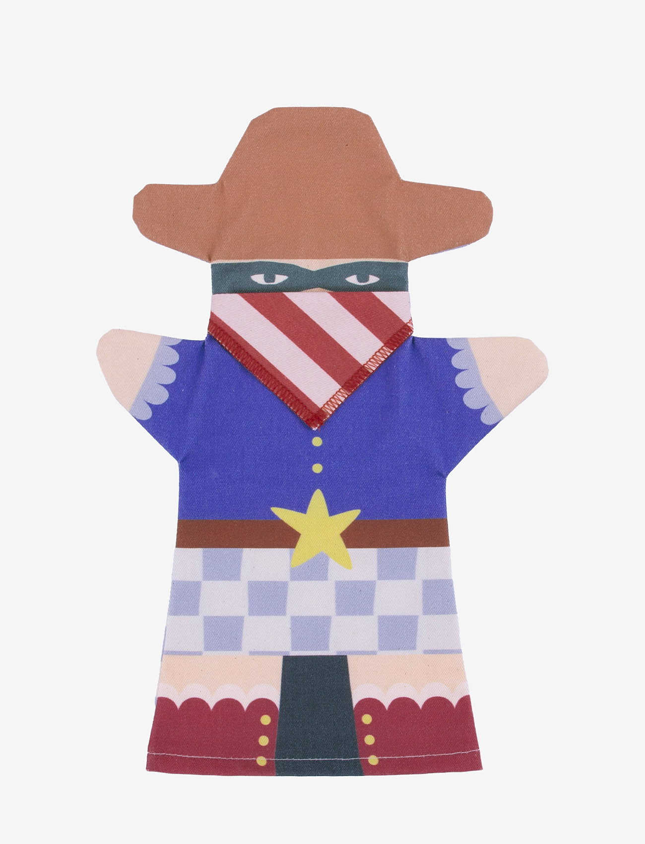 NOBODINOZ - VIBES COWBOY PUPPET - role play for kids - cowboy - 0