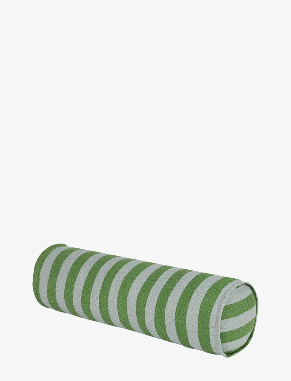 NOBODINOZ - VIBES CYLINDER CUSHION 50X18 - dekorative kissen - green blue stripes - 0