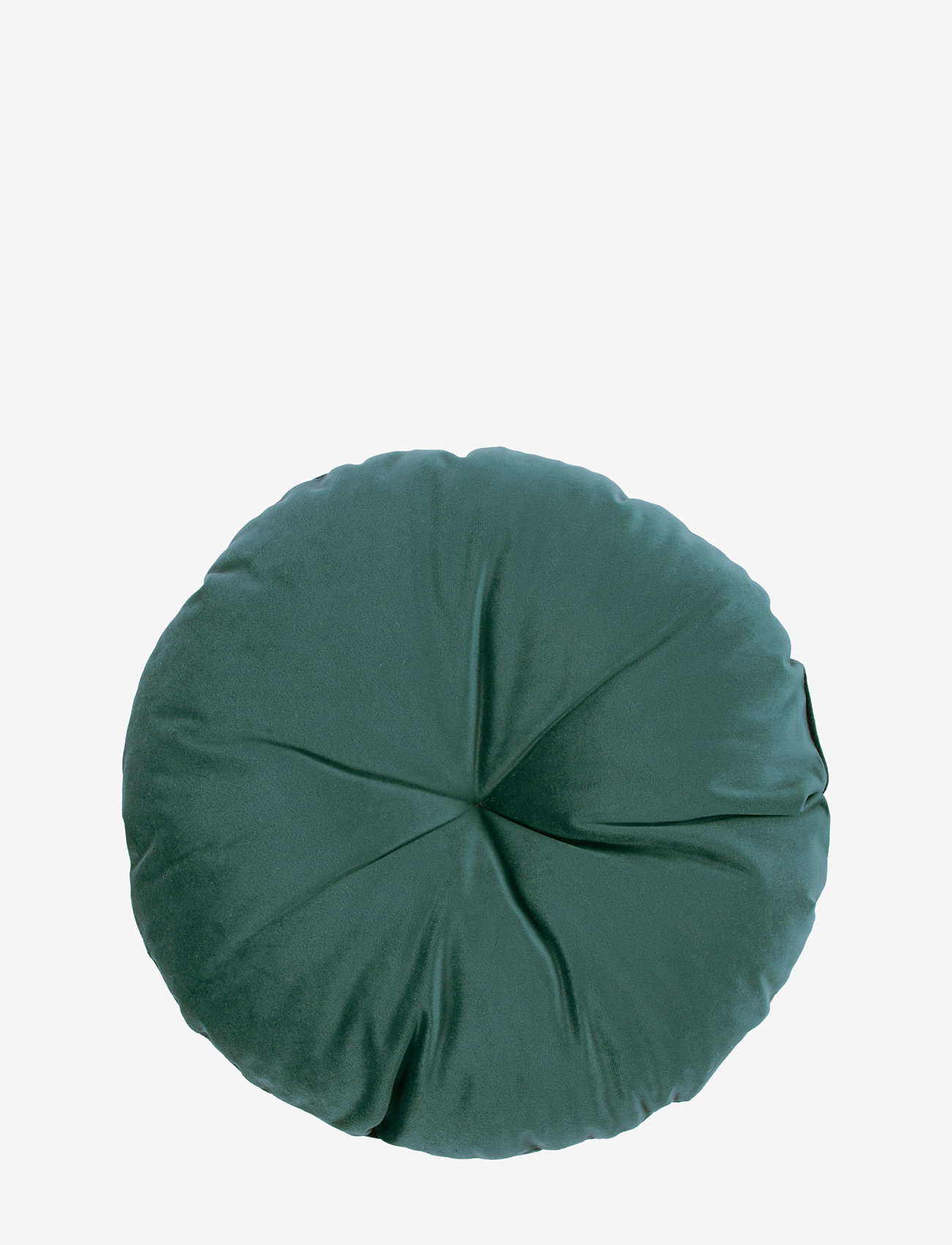 NOBODINOZ - Round Cushion Eco-Velvet - dekorative kissen - jungle green - 1