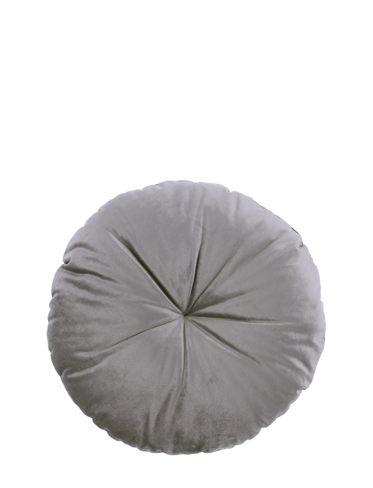 NOBODINOZ - Round Cushion Eco-Velvet - dekoratīvie spilveni - slate grey - 1