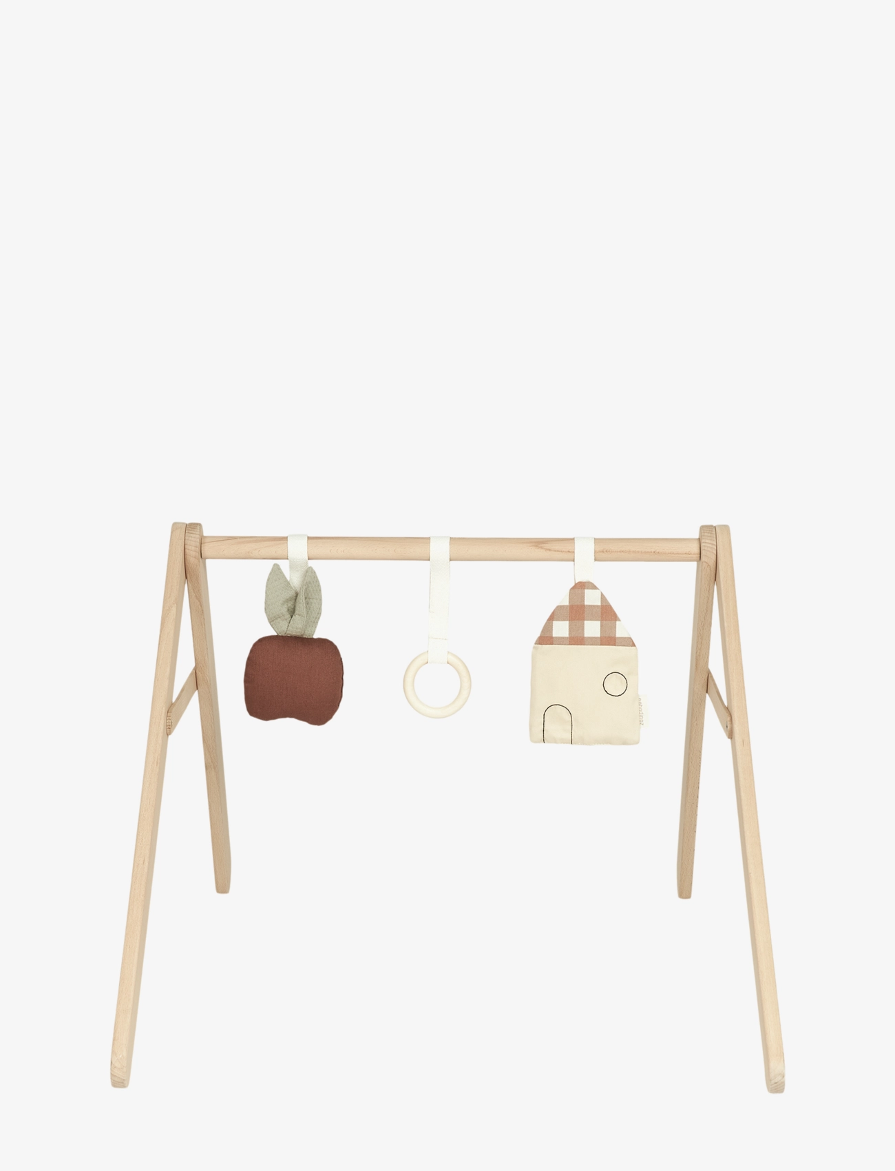 NOBODINOZ - KIT BABY GYM WITH TOYS SWEET HOME - tapis d'éveil & tapis de jeu - beech wood - 1