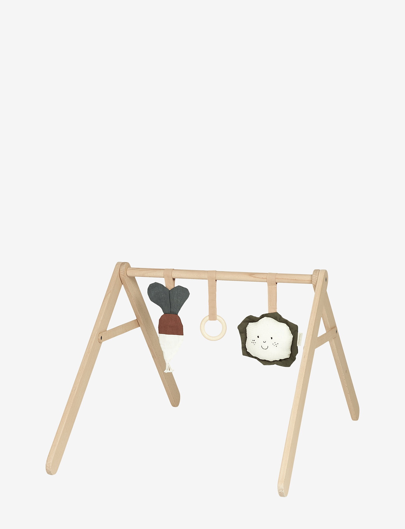 NOBODINOZ - KIT BABY GYM WITH TOYS VEGGIES - spielbögen - beech wood - 0
