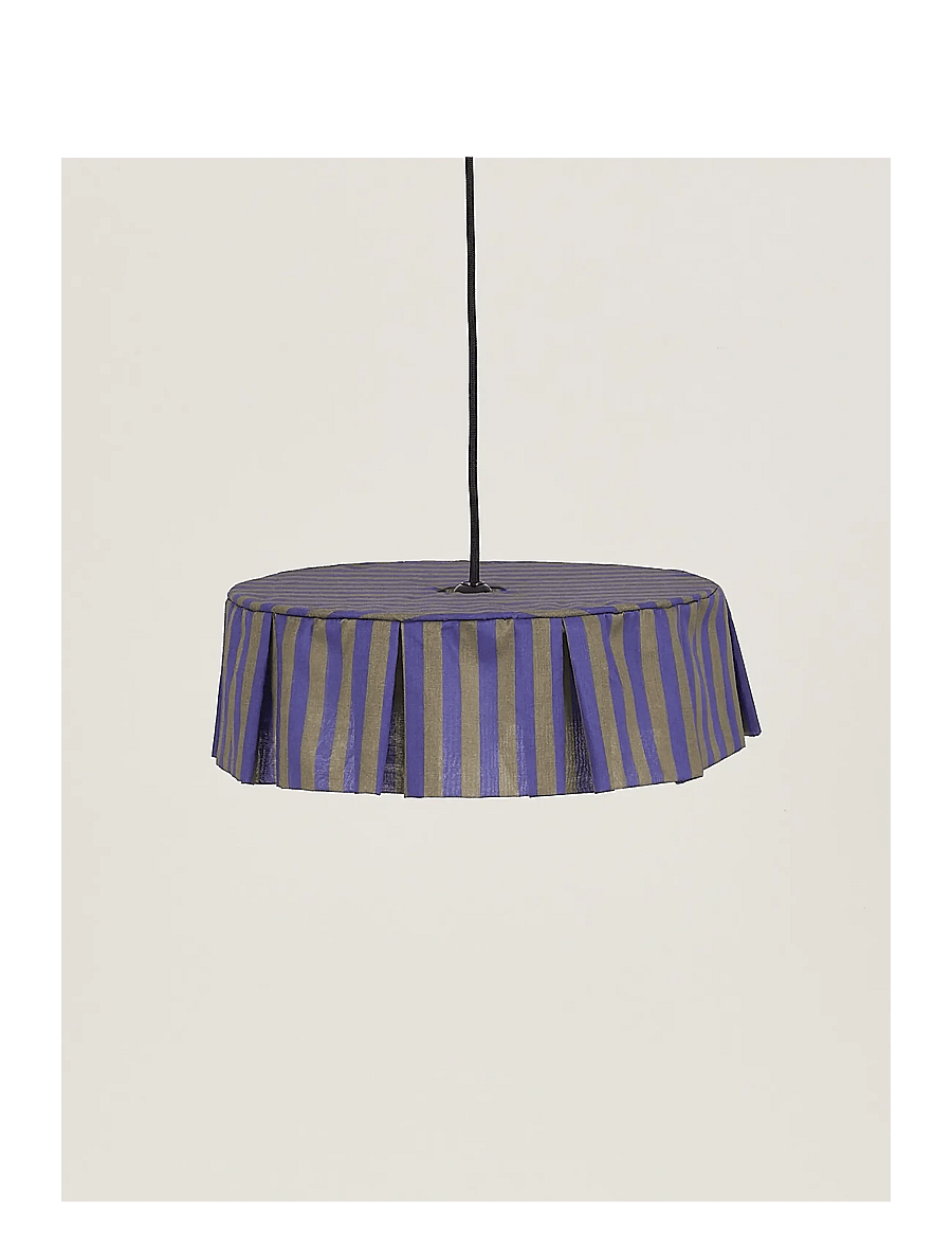 NOBODINOZ - Pendant lampshade diam. 40cm Vibes - laevalgustid - indigo stripes - 1