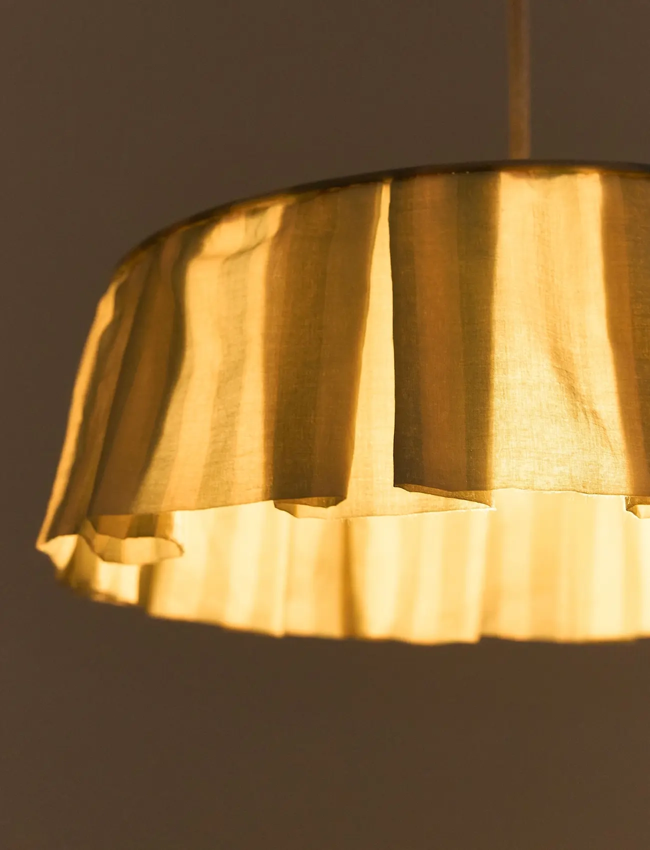 NOBODINOZ - Pendant lampshade diam. 40cm Vibes - loftslamper - turquoise stripes - 5