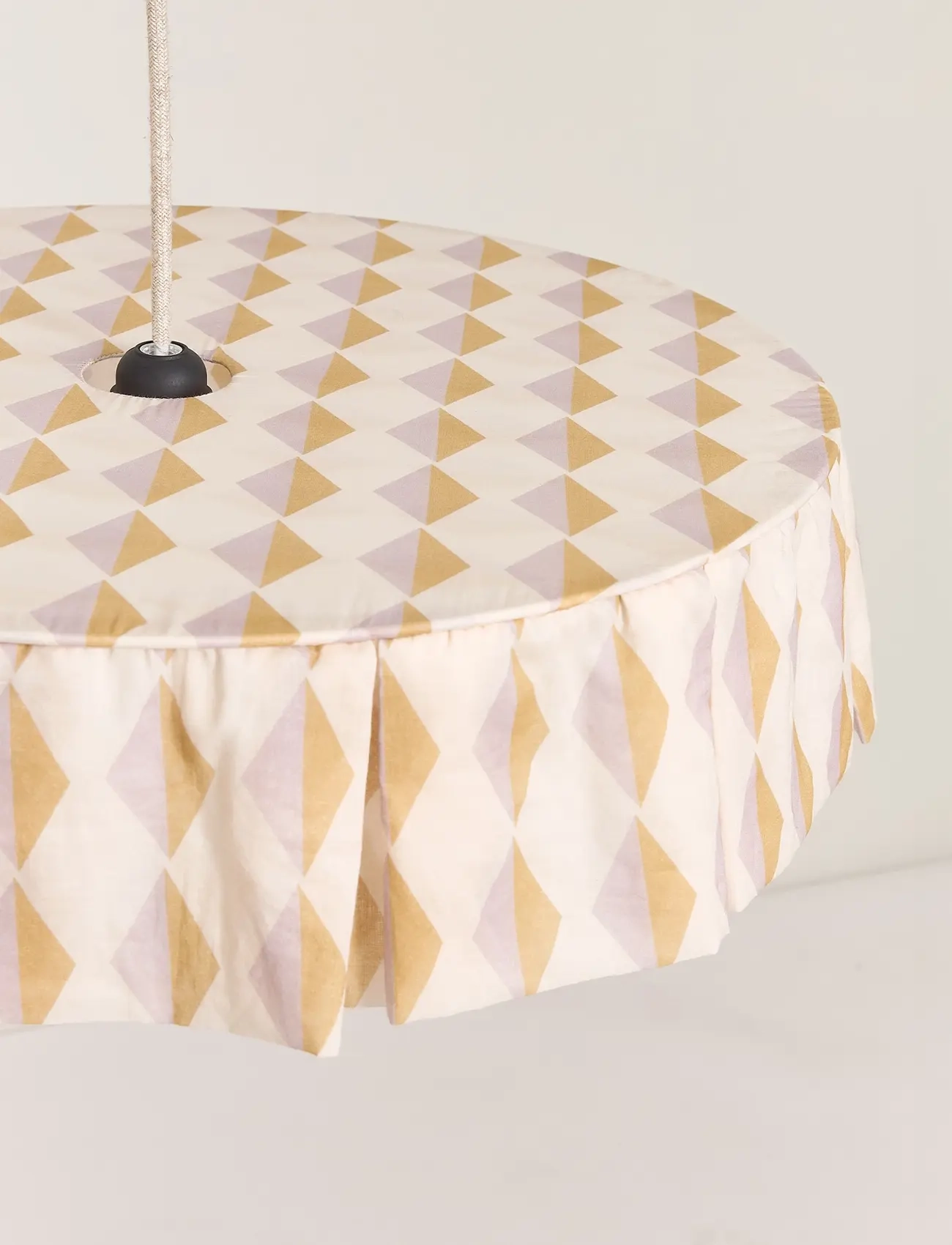 NOBODINOZ - VIBES LAMPSHADE DIAM. 50 CM - laevalgustid - mustard lilac harlequin - 3