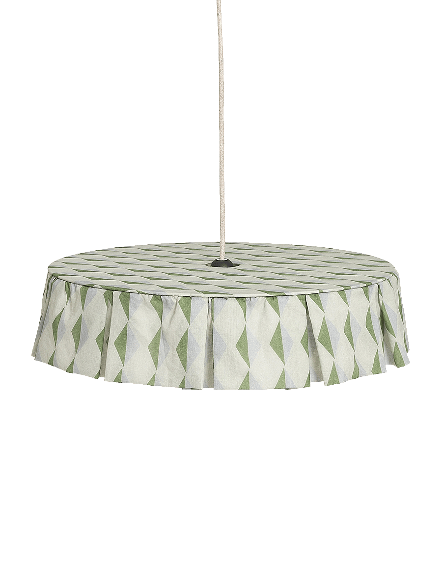 NOBODINOZ - VIBES LAMPSHADE DIAM. 50 CM - laevalgustid - green blue harlequin - 1
