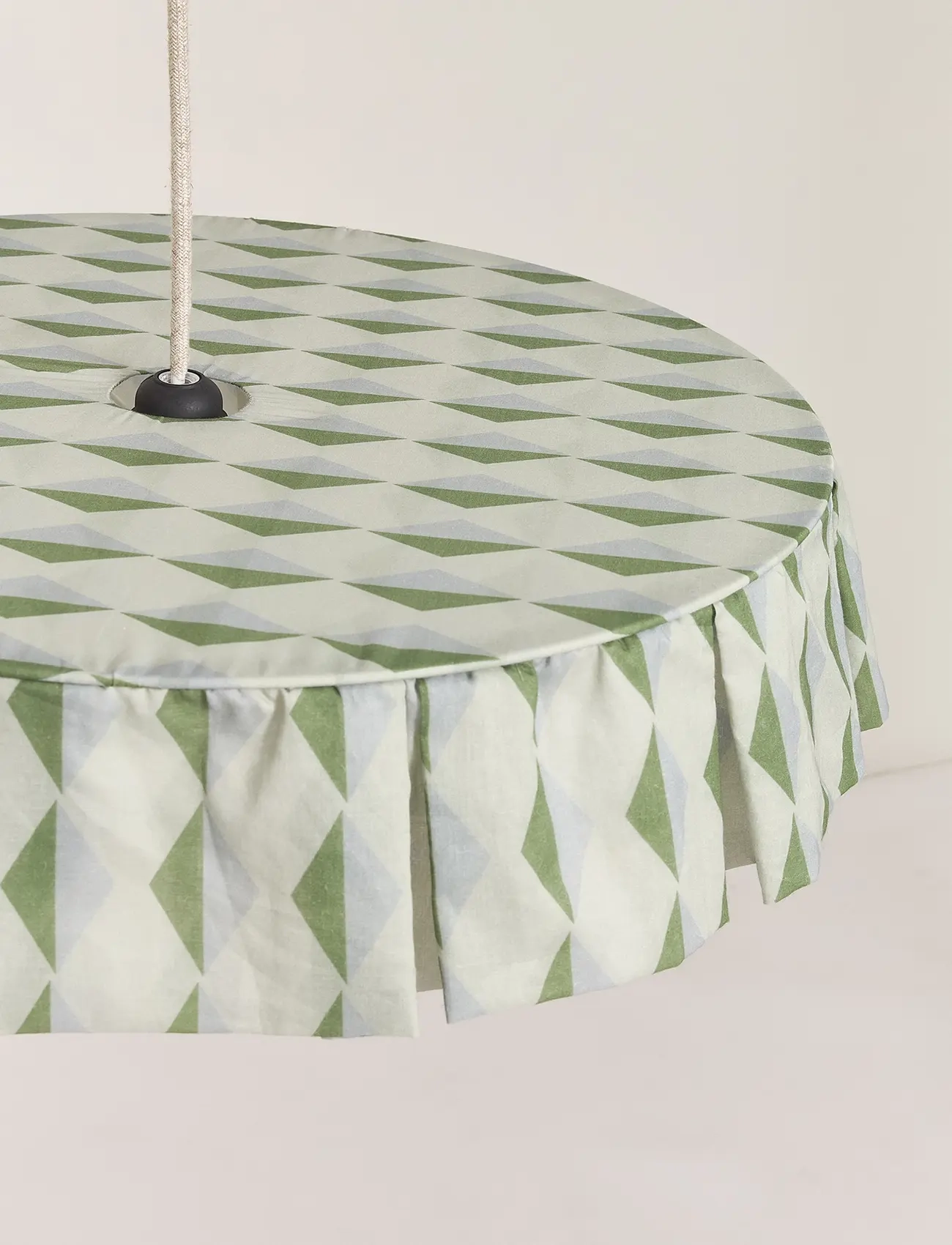 NOBODINOZ - VIBES LAMPSHADE DIAM. 50 CM - laevalgustid - green blue harlequin - 3