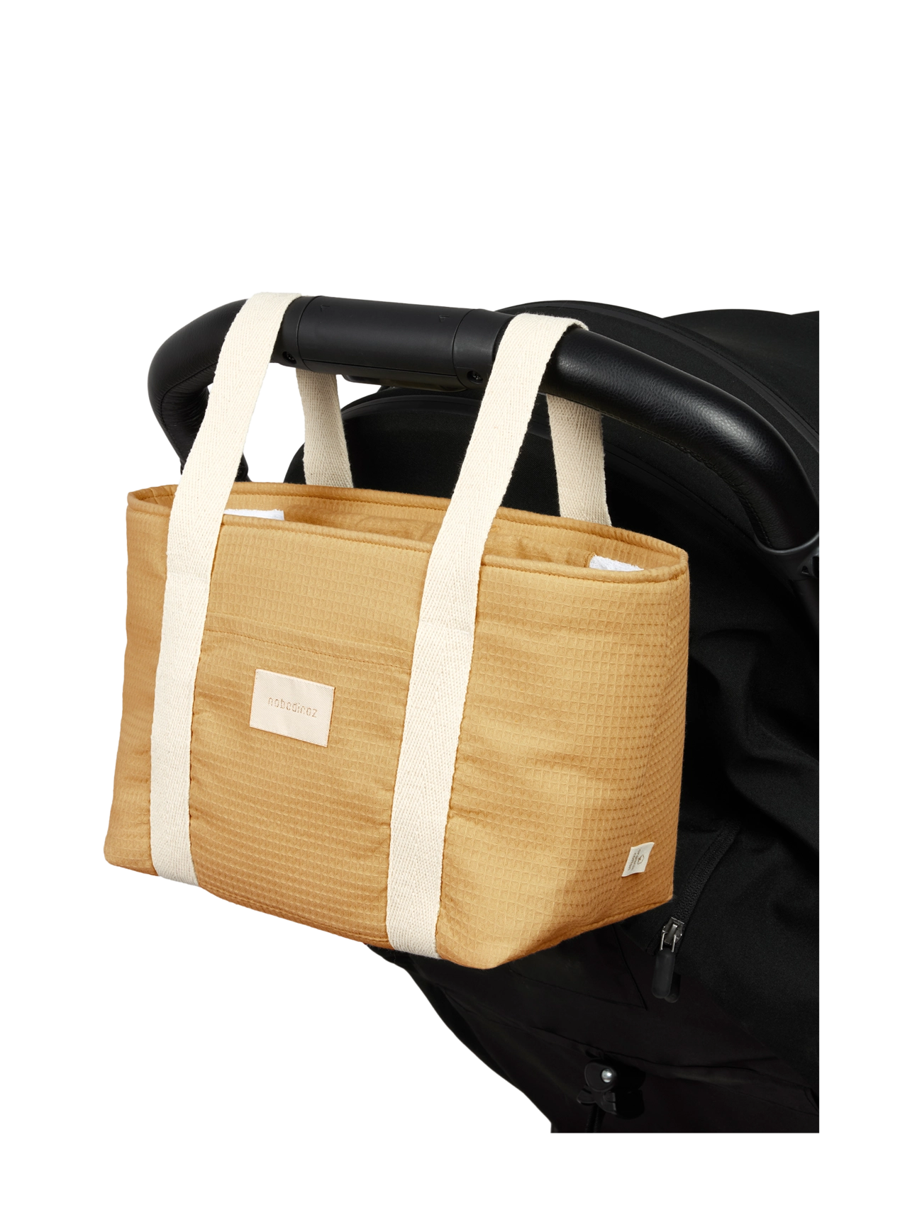 NOBODINOZ - OPERA WATERPROOF STROLLER ORGANIZER 32x19x15 - mähkmekotid - camel - 4