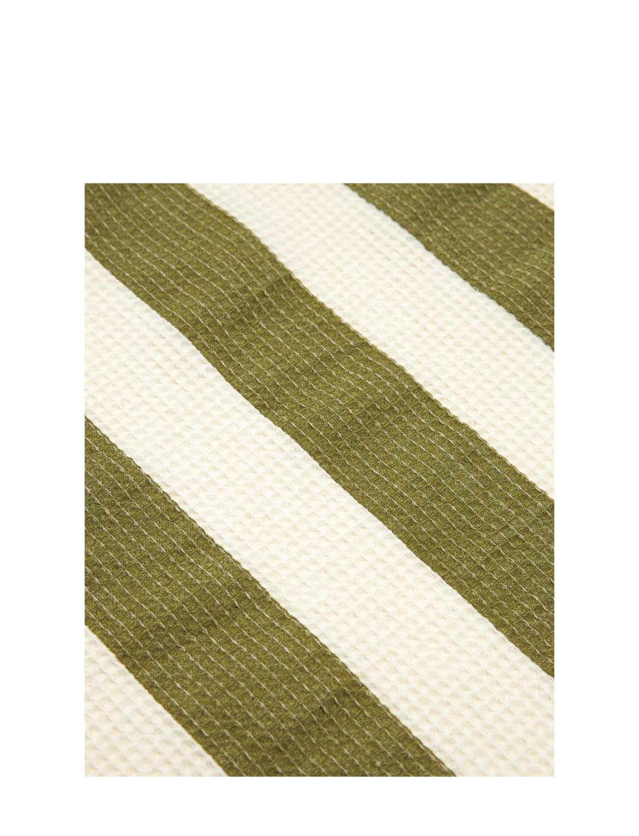NOBODINOZ - PORTOFINO BEACH TOWEL 84X150 - towels - pistachio stripes waffle - 3
