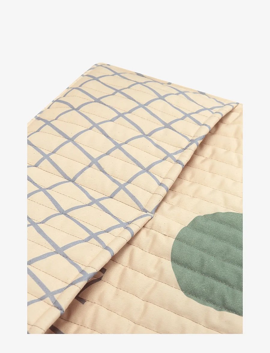 NOBODINOZ - VIBES QUILTED WALL ORGANIZER POPPIES - seinakaunistused - poppies - 1