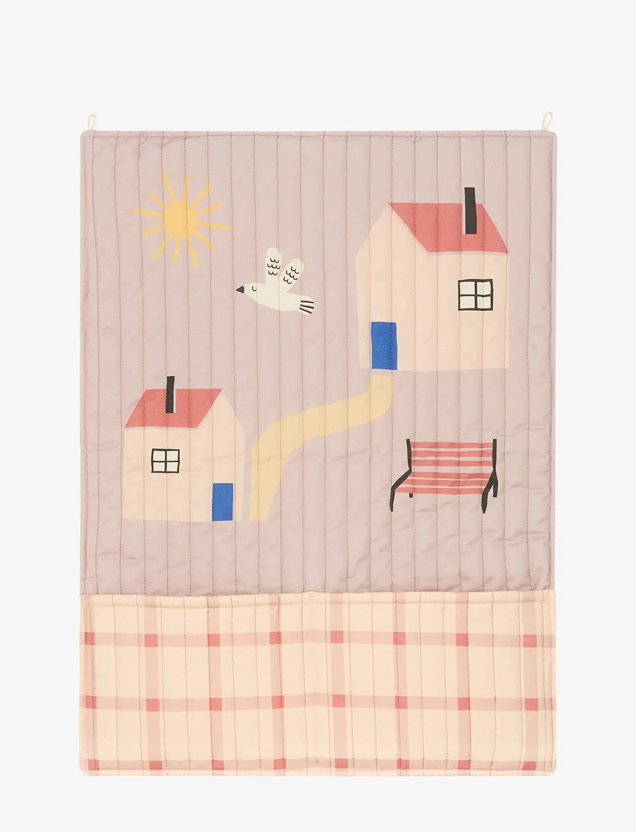 NOBODINOZ - VIBES QUILTED WALL ORGANIZER SWEET HOME - seinakaunistused - sweet home - 0