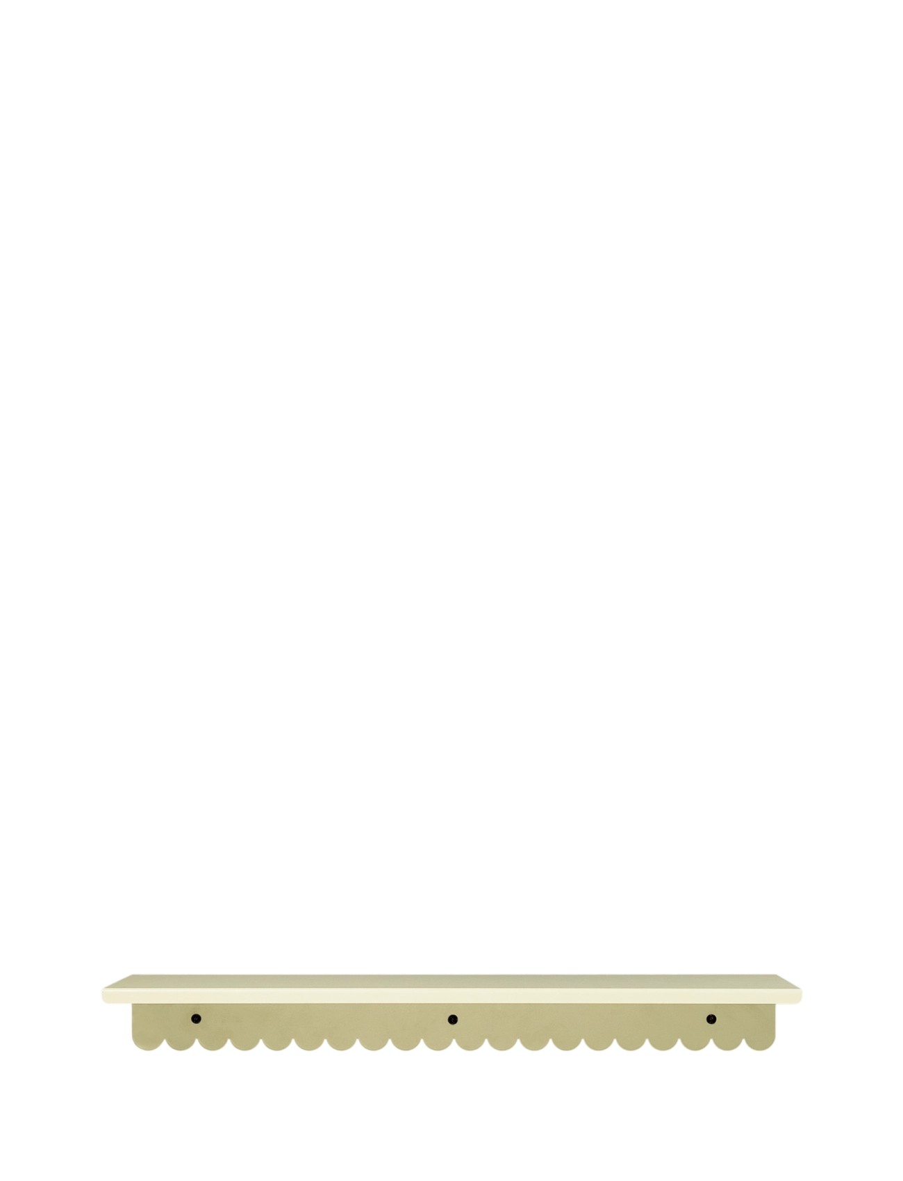 NOBODINOZ - Lacquered steel wall large shelf - regale - green tea - 3