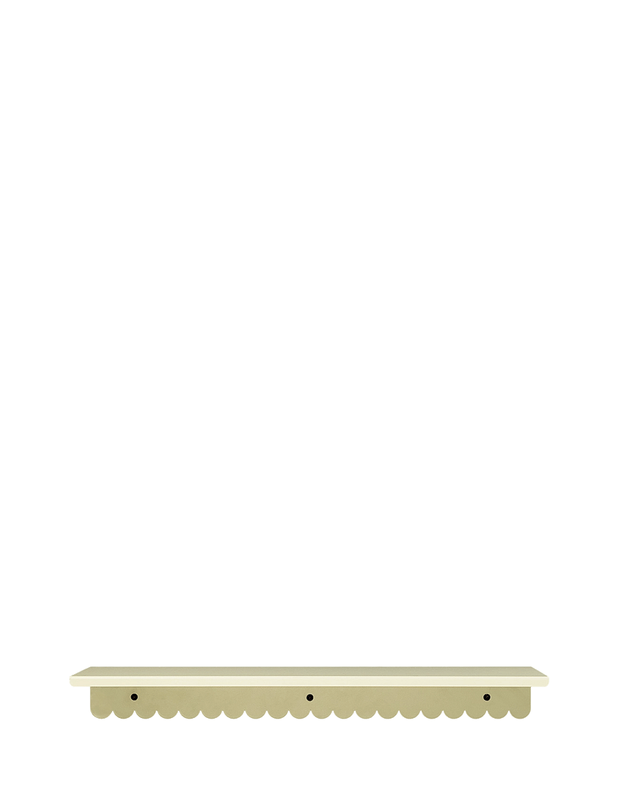 NOBODINOZ - STEEL WALL SHELF LARGE 50X16X6 - riiulid - green tea - 3