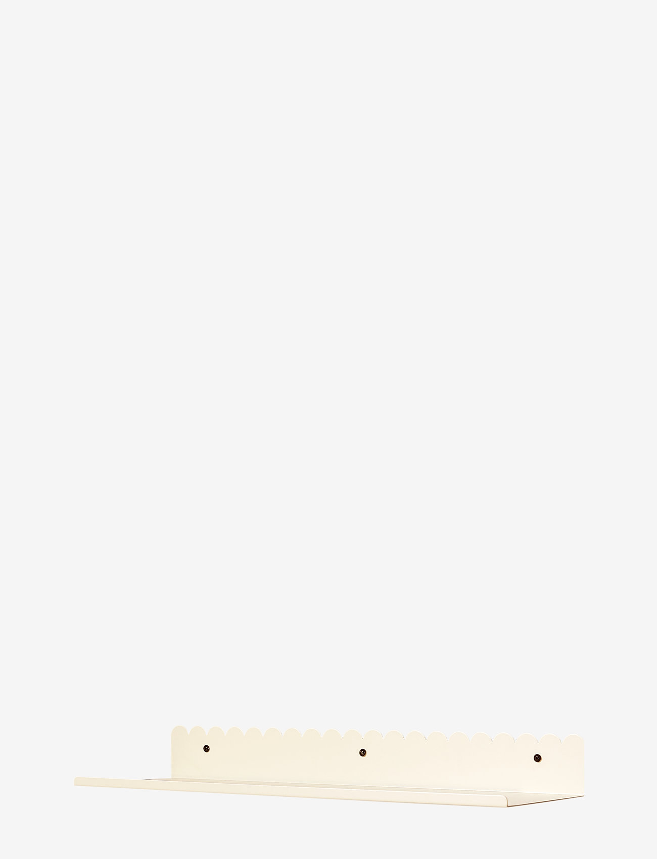 NOBODINOZ - STEEL WALL SHELF LARGE 50X16X6 - regale - ivory - 1