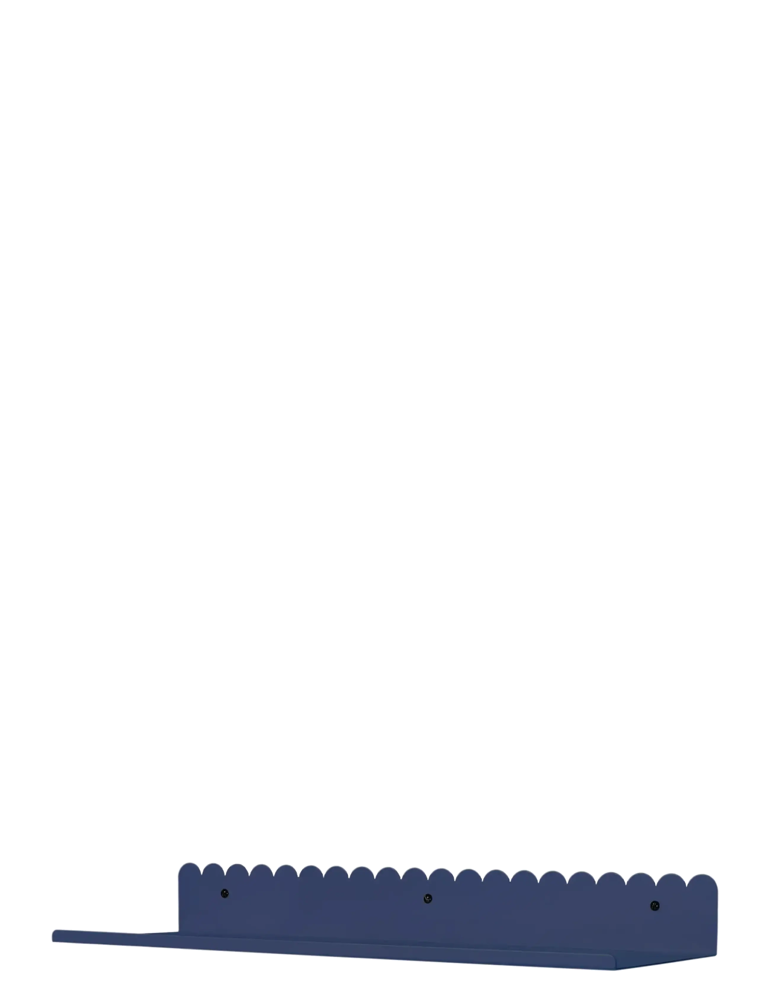 NOBODINOZ STEEL WALL SHELF LARGE 50X16X6 - E-pirmadienis - NIGHT BLUE / navy