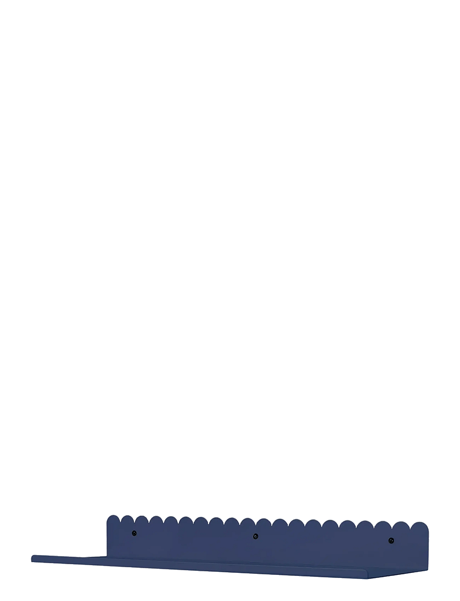 NOBODINOZ - STEEL WALL SHELF LARGE 50X16X6 - regale - night blue - 1