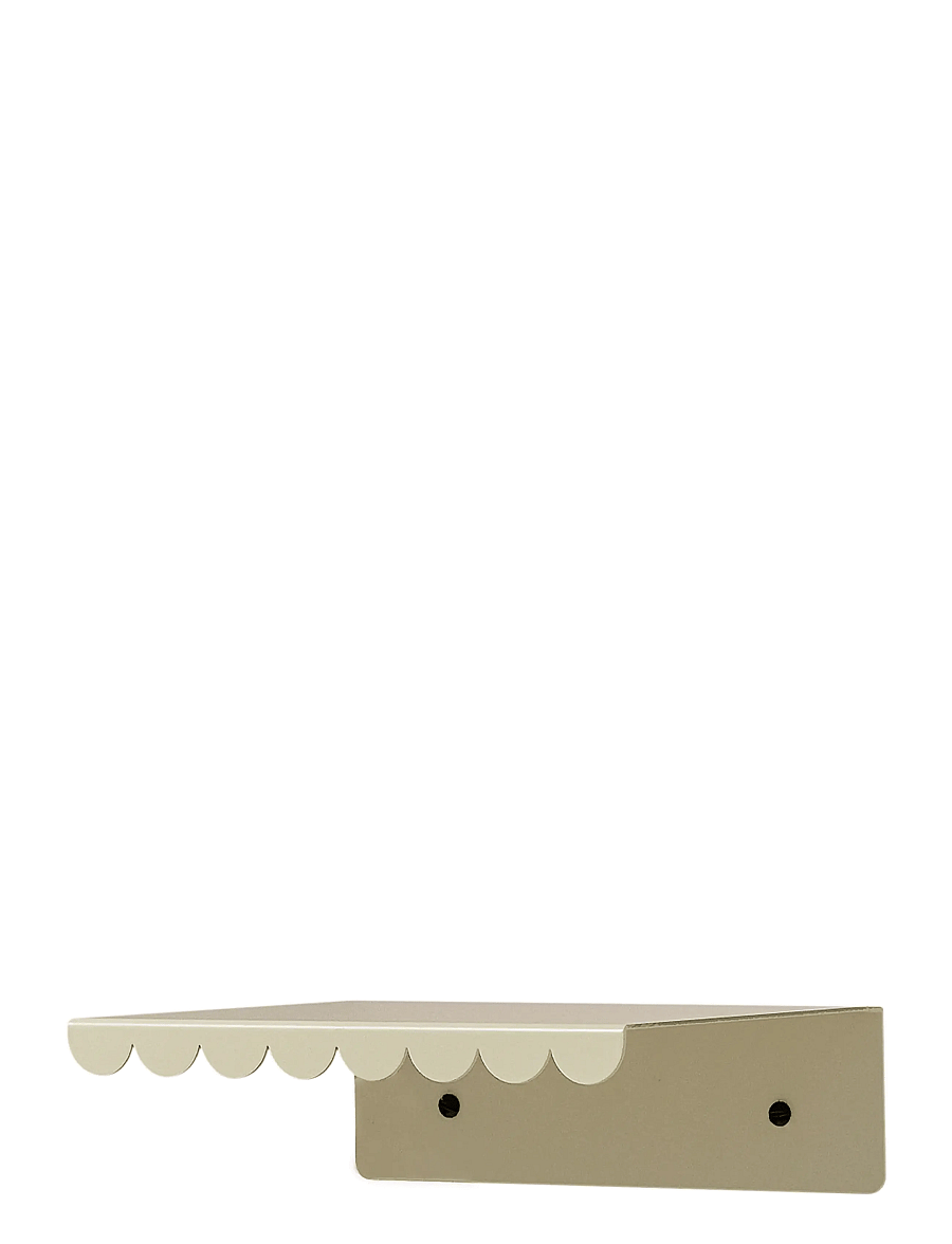 NOBODINOZ - STEEL WALL SHELF SMALL 20X16X6 - riiulid - green tea - 3