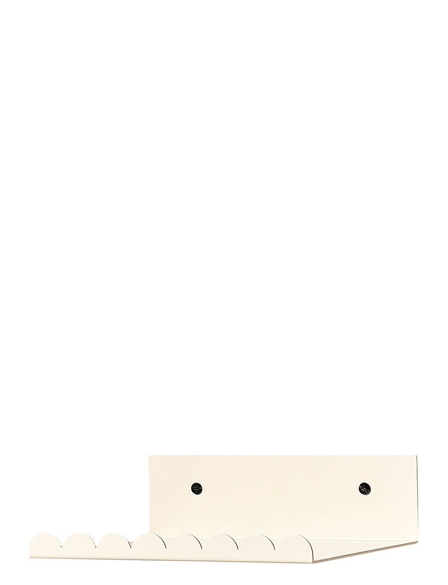NOBODINOZ - STEEL WALL SHELF SMALL 20X16X6 - hylder - ivory - 1