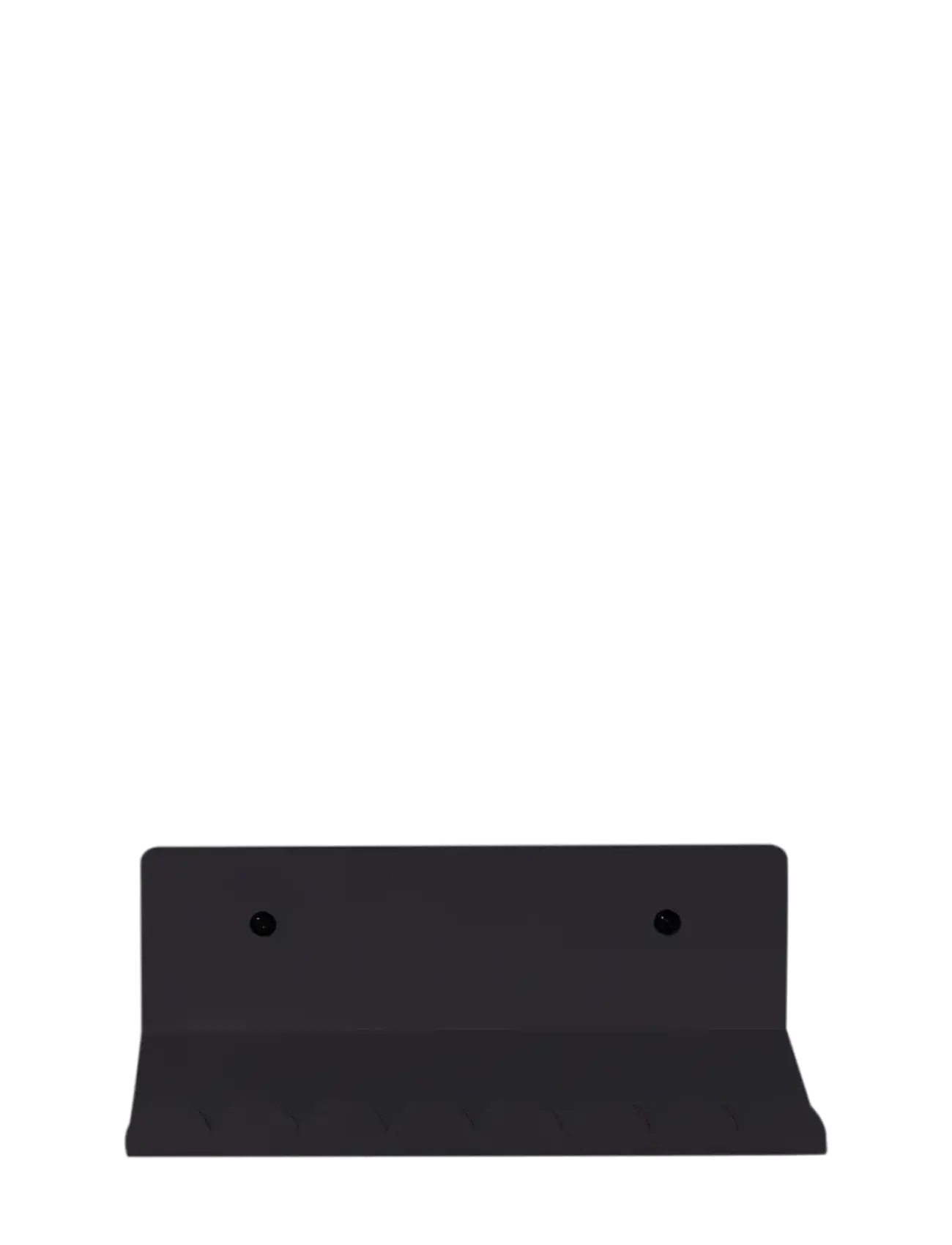 NOBODINOZ - STEEL WALL SHELF SMALL 20X16X6 - regale - matt black - 2