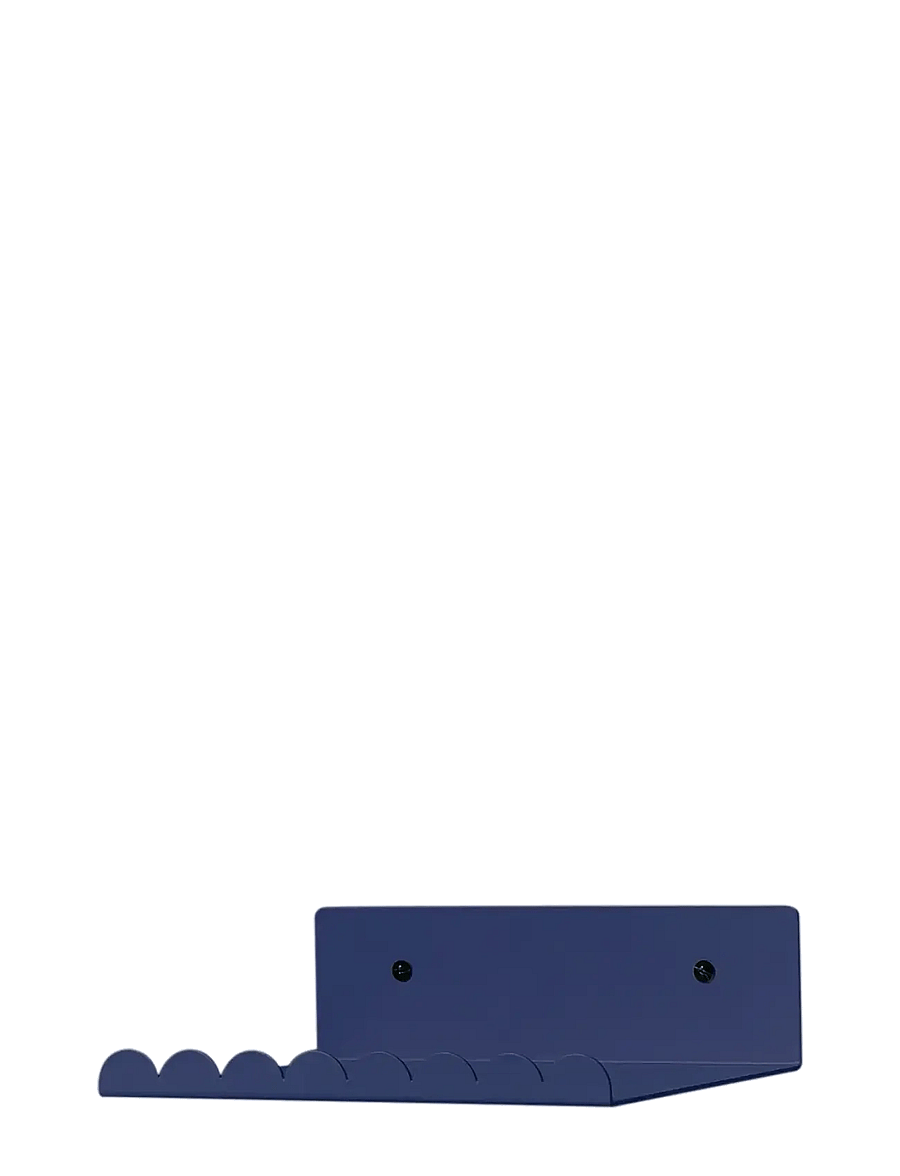NOBODINOZ - STEEL WALL SHELF SMALL 20X16X6 - regale - night blue - 0