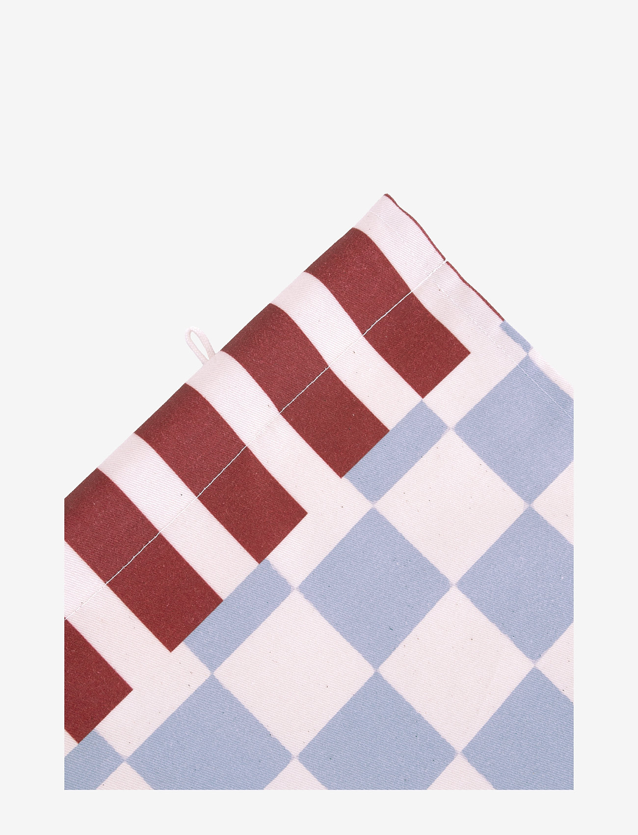 NOBODINOZ - VIBES DOOR THEATER 74X150 - vægdekorationer - blue checks horse - 4