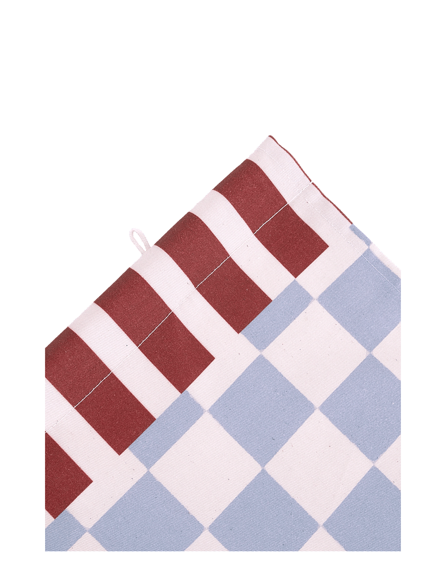 NOBODINOZ - VIBES DOOR THEATER 74X150 - wand-deko - blue checks horse - 4