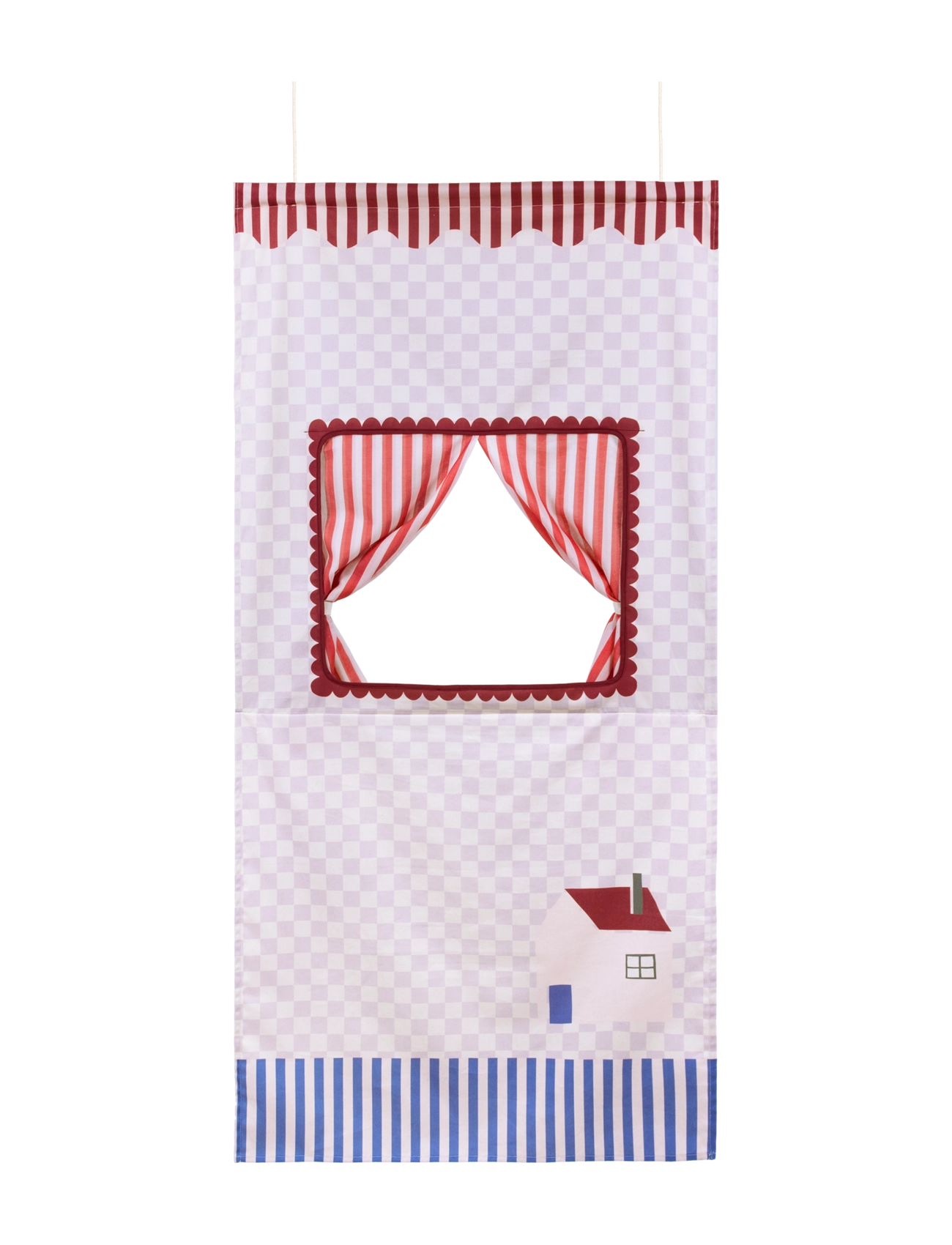 NOBODINOZ Vibes Door Theater 74X150, One Size, Kids Decor, Mehrfarbig/gemustert - Wall Decors, Kinder
