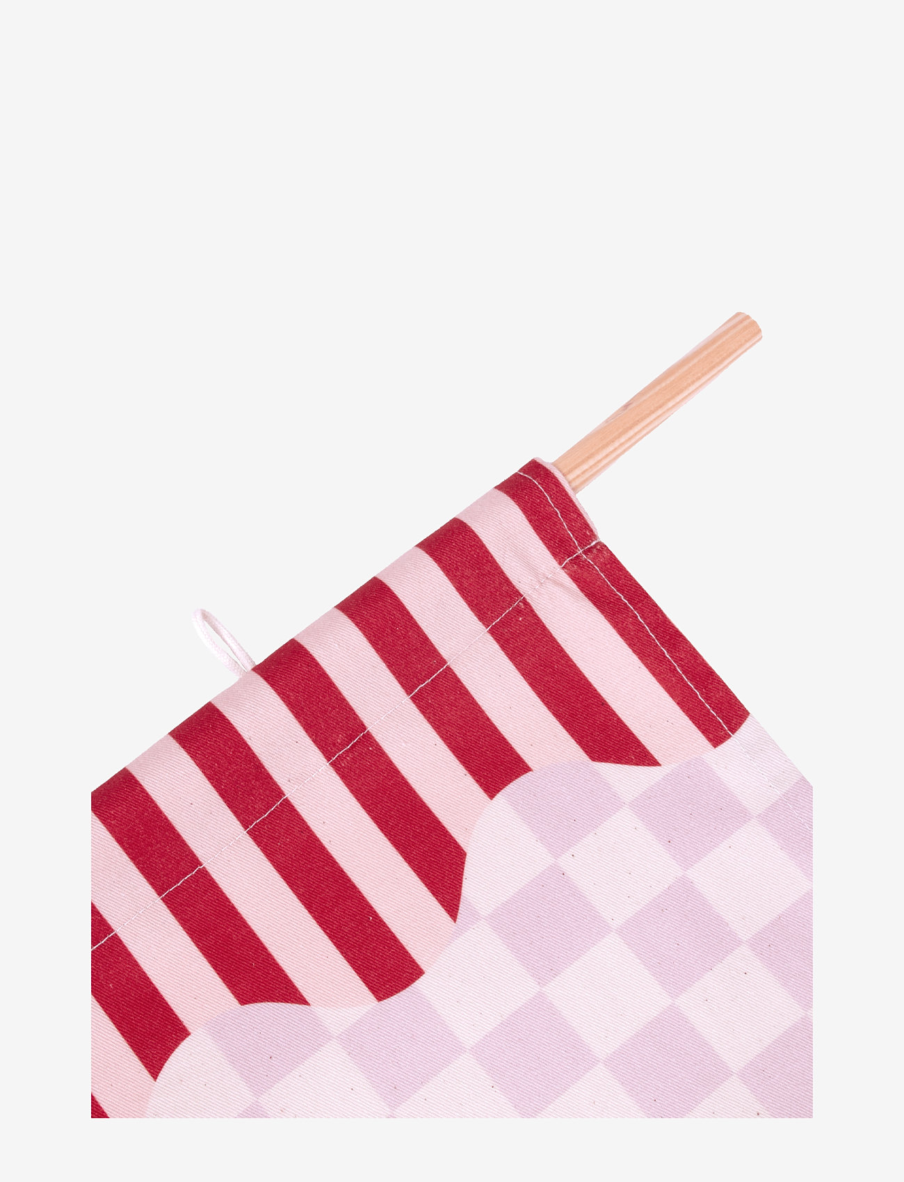 NOBODINOZ - VIBES DOOR THEATER 74X150 - dekoracje ścienne - lilac checks sweet home - 5