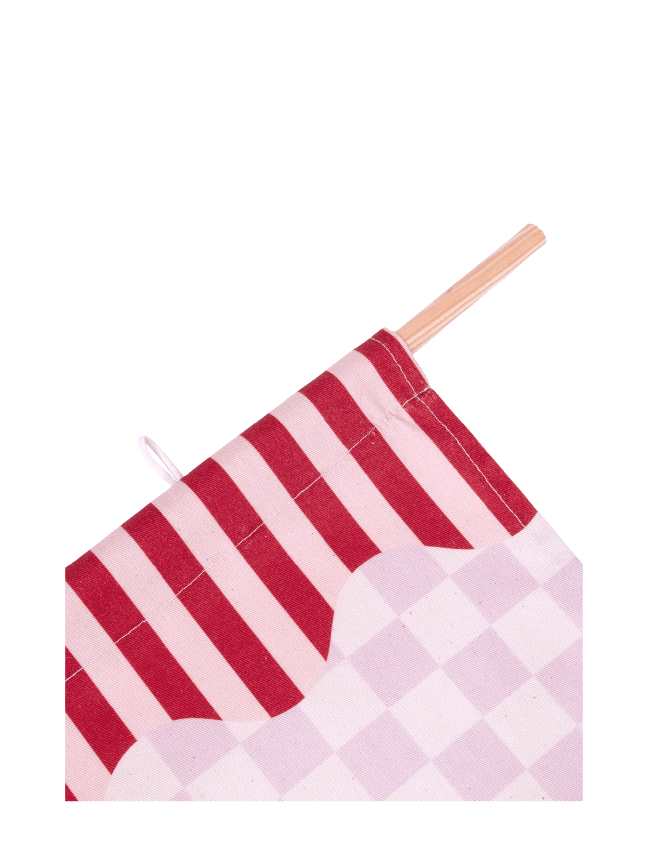 NOBODINOZ - VIBES DOOR THEATER 74X150 - seinakaunistused - lilac checks sweet home - 5