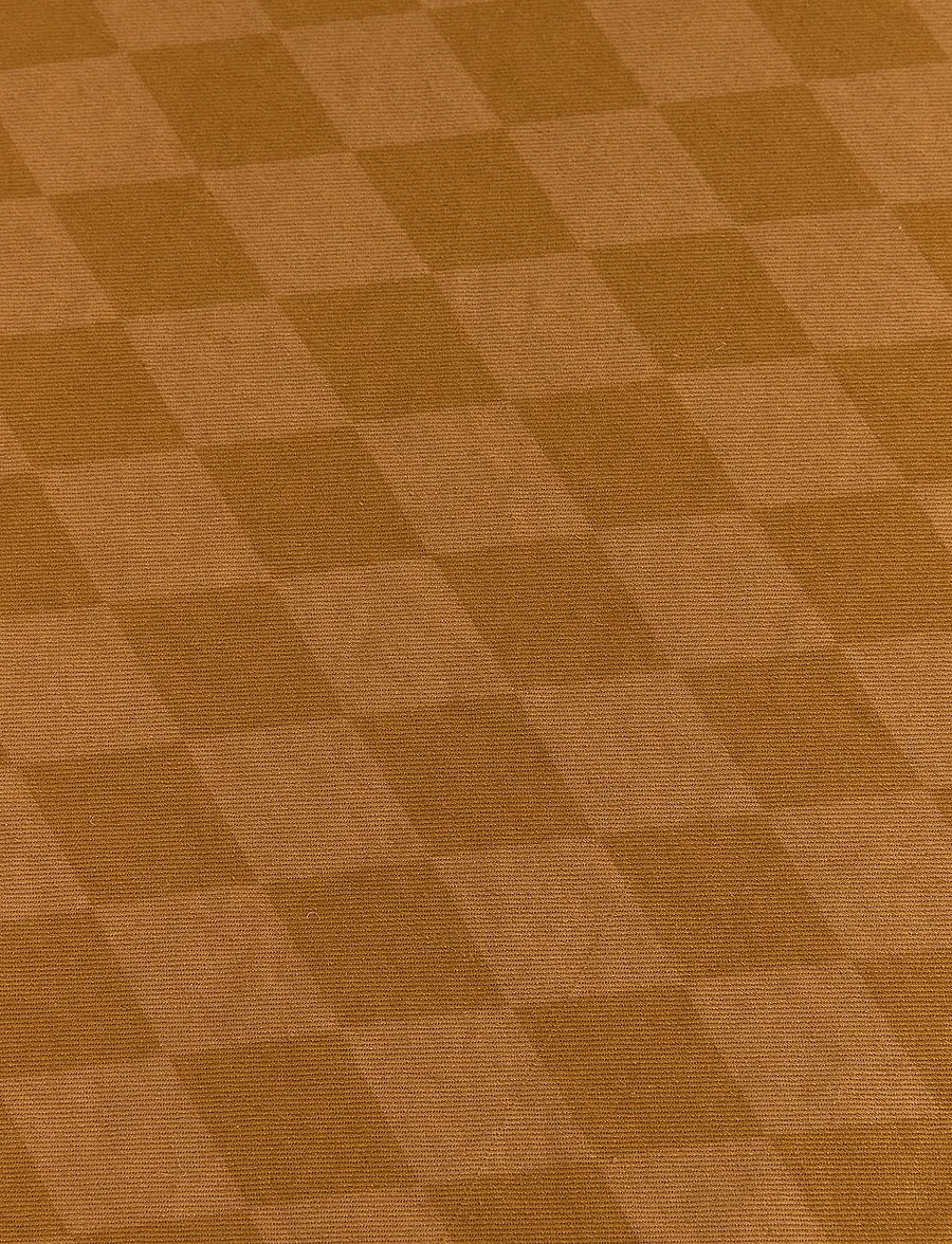 NOBODINOZ - VIBES FLOOR MATTRESS WASHED 60X120X4 - lastevoodid ja tarvikud - mustard harlequin - 2