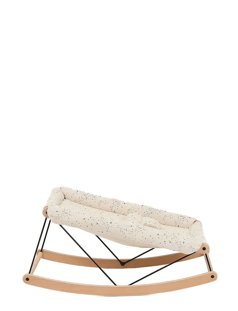 NOBODINOZ - Baby bouncer Growing Green - mazuļu šūpuļkrēsliņi - blue milky way - 1