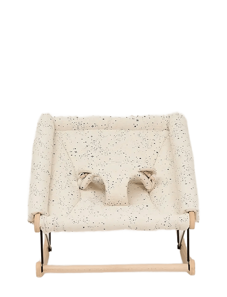 NOBODINOZ - Baby bouncer Growing Green - mazuļu šūpuļkrēsliņi - blue milky way - 2