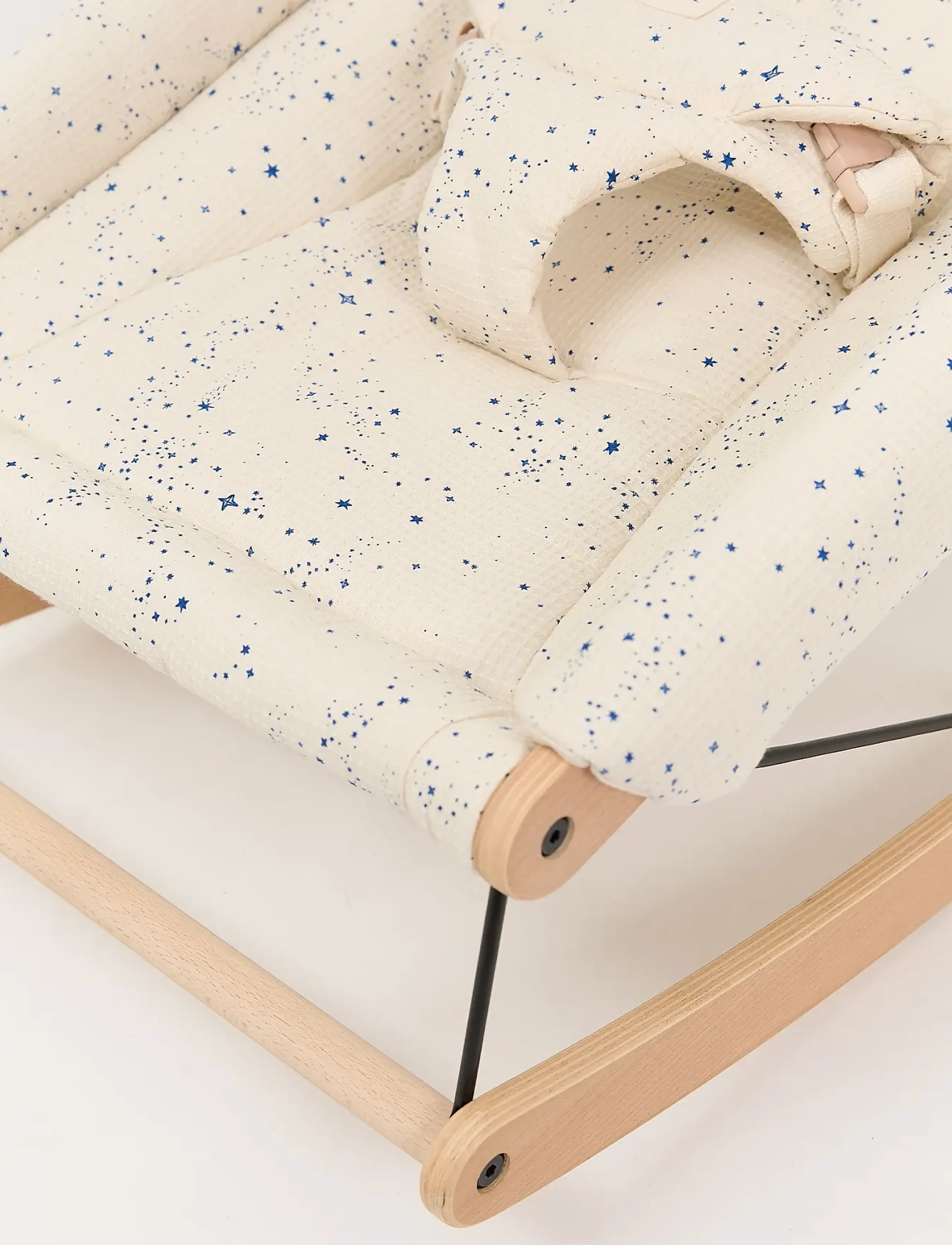 NOBODINOZ - Baby bouncer Growing Green - baby bouncers - blue milky way - 4